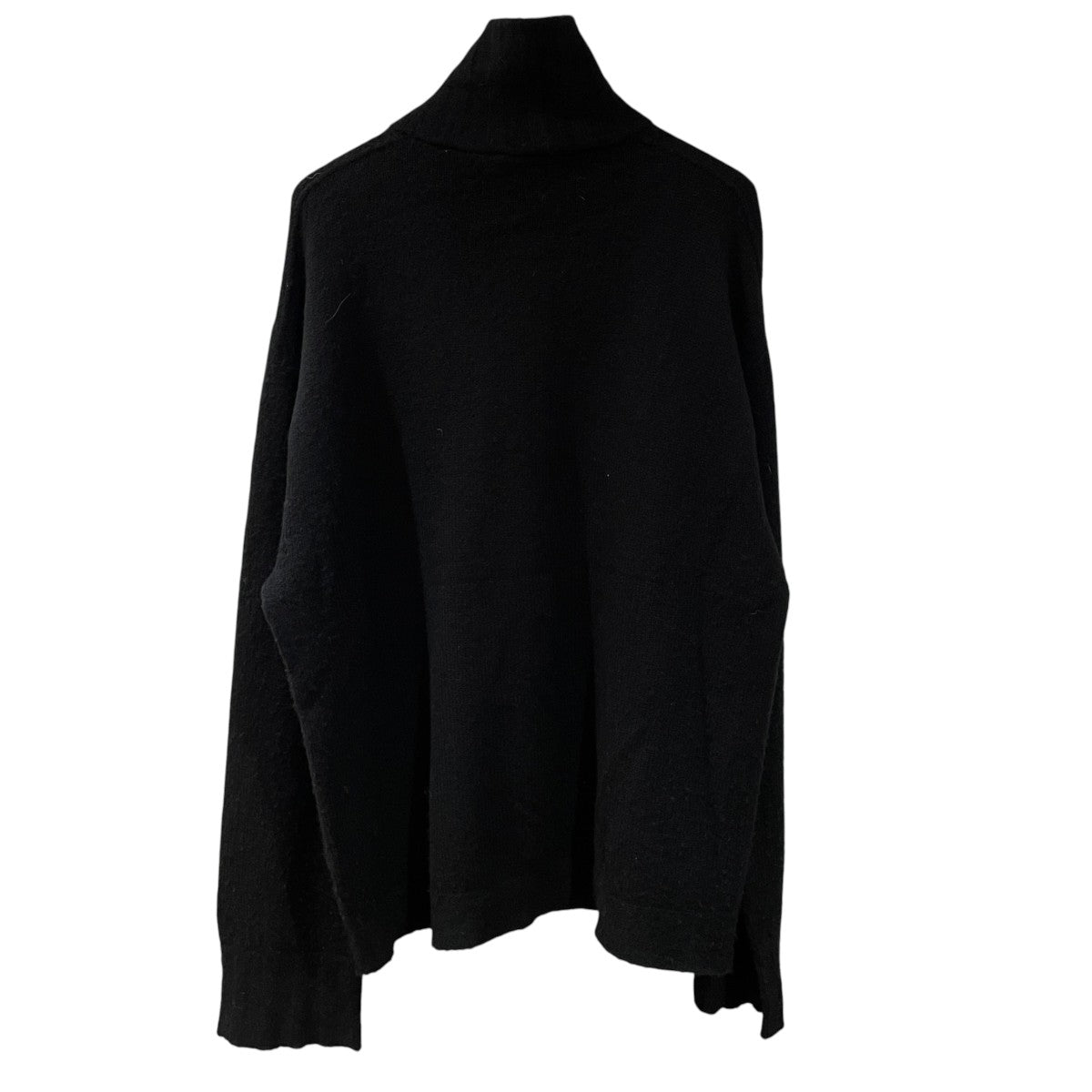 ハーフジップニット