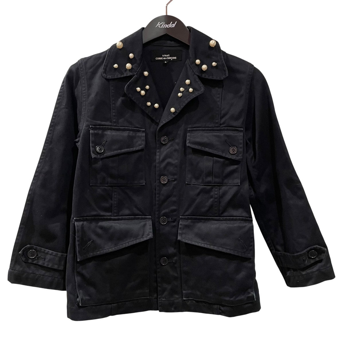 tricot COMME des GARCONS AD2002ジャケットTI-J001 古着・中古-1枚目のアイテム画像