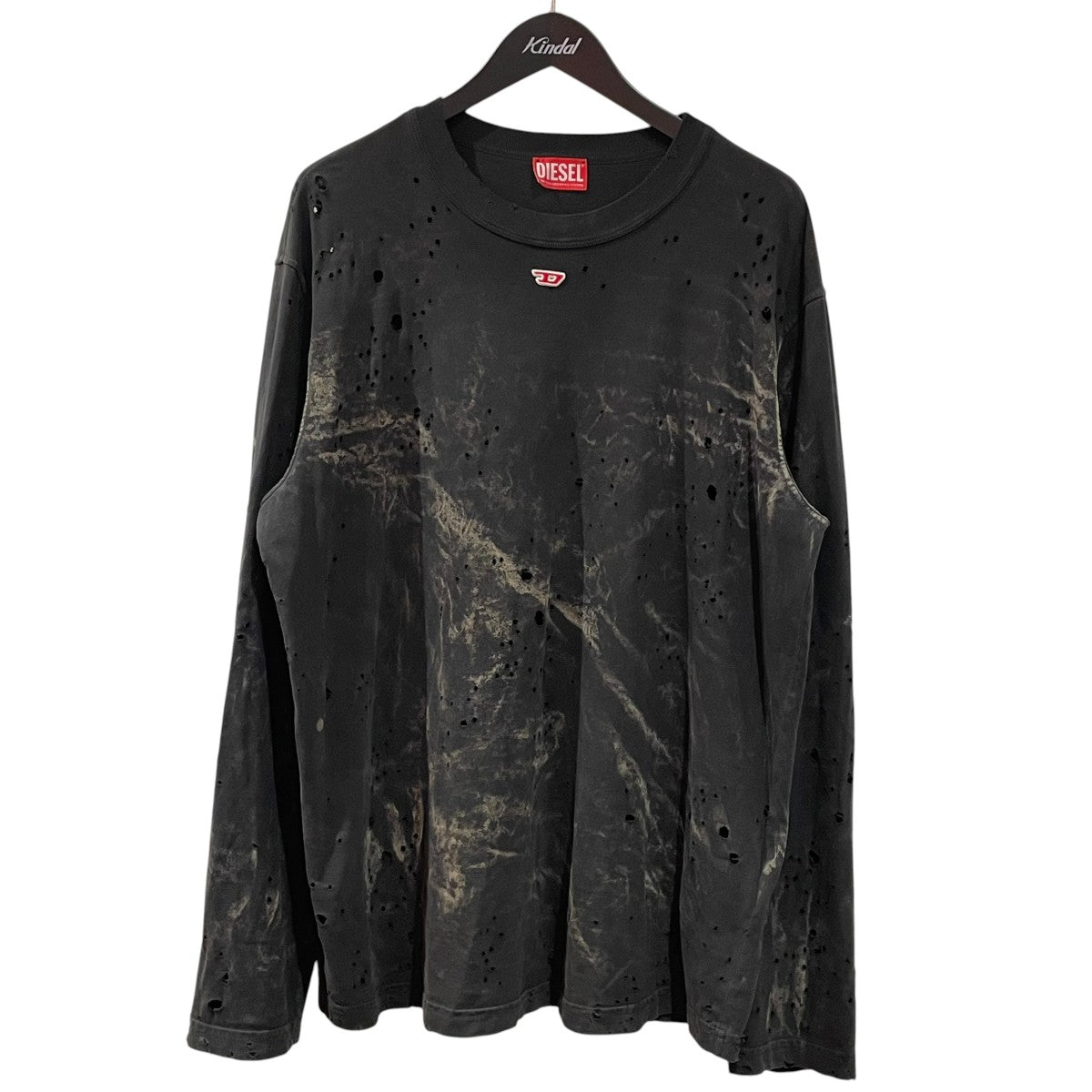 DIESEL 0KLAC長袖カットソーA13384 古着・中古-1枚目のアイテム画像
