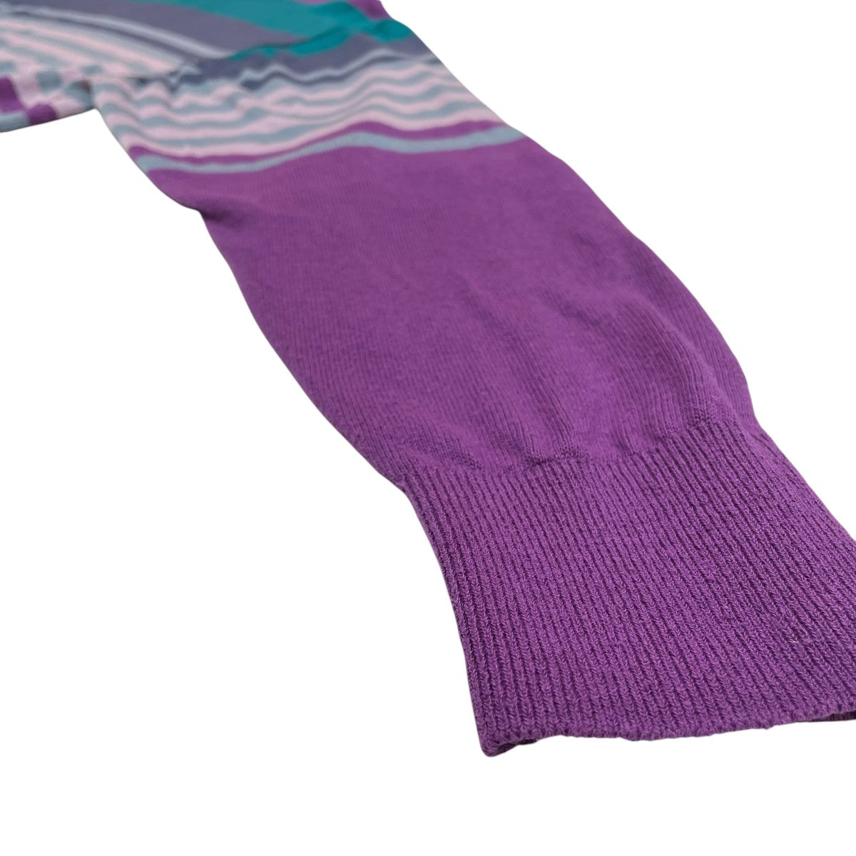 HERILL 26SSSilk border deadstock Sweater薄手ニット26-080-HL-8150-10 古着・中古-4枚目のアイテム画像