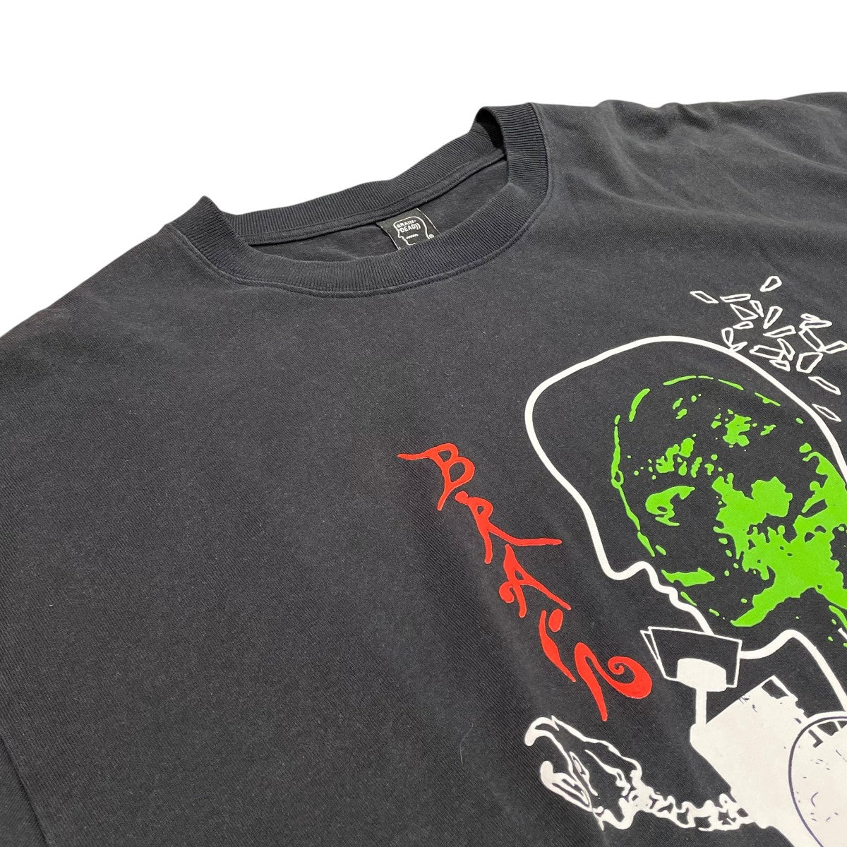 BRAIN DEAD ALIEN TRACTOR T-SHIRT半袖Tシャツ 古着・中古-3枚目のアイテム画像