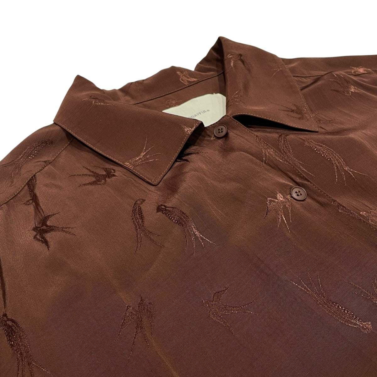 TODAYFUL Swallow Satin Shirts半袖シャツ12510425 古着・中古-3枚目のアイテム画像