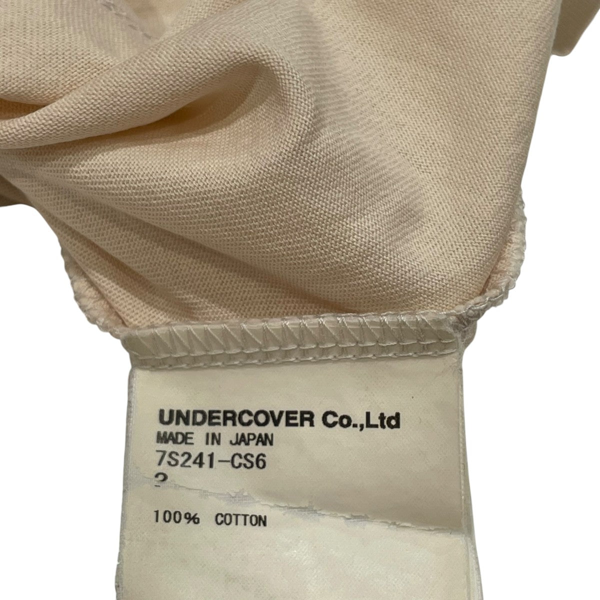 UNDERCOVERISM 07SSPURPLE期長袖カットソー7S241-CS6 古着・中古-6枚目のアイテム画像