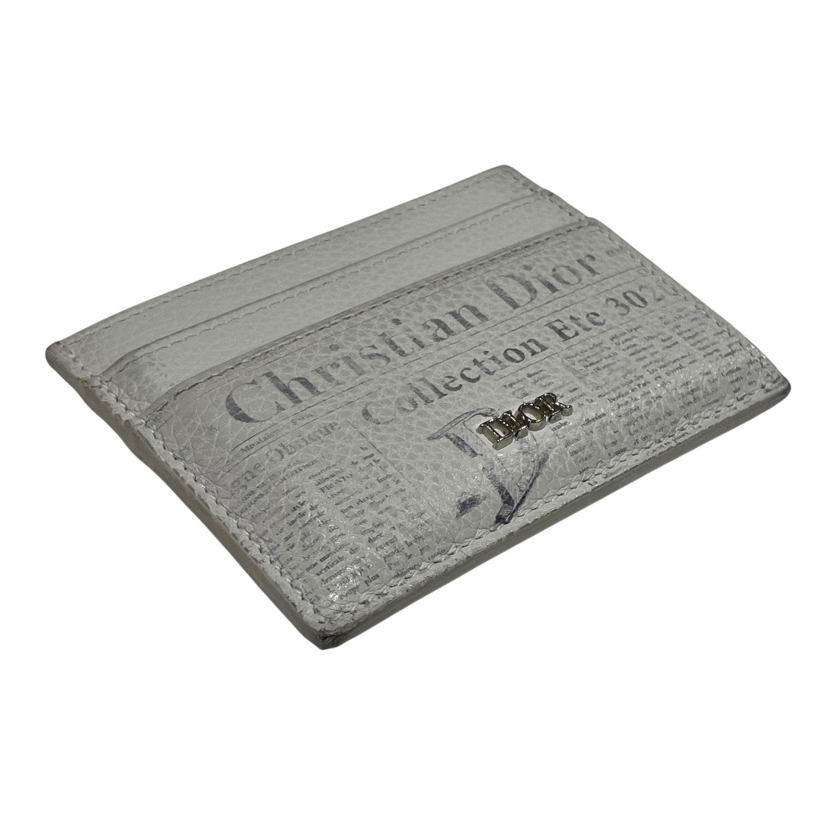 Christian Dior(クリスチャンディオール) カードケース ライトグレー