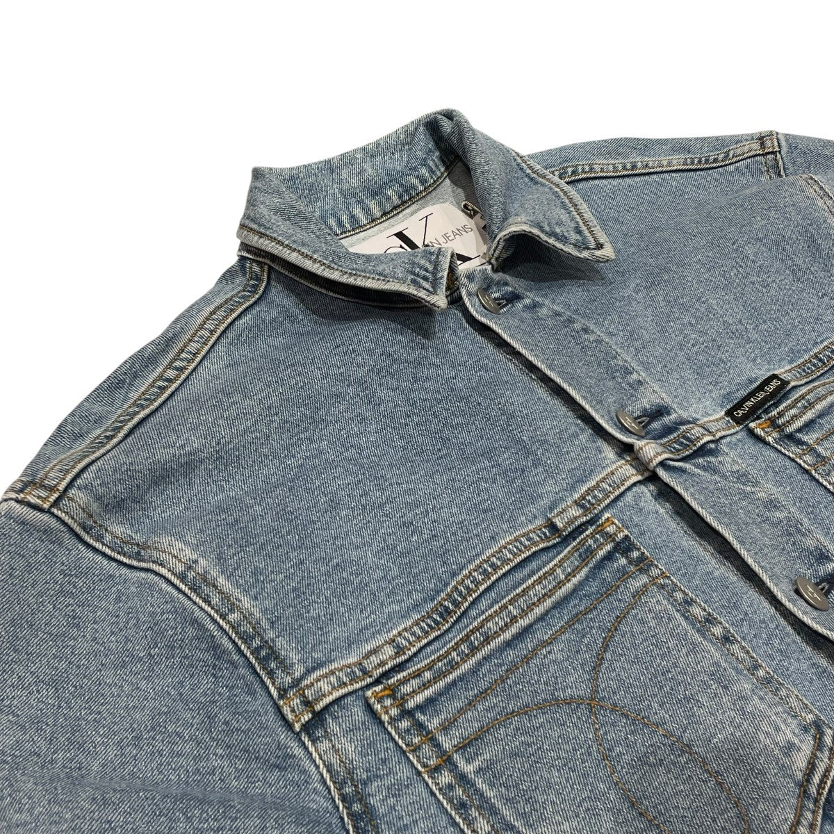 Calvin Klein Jeans デニムジャケットC8050J 古着・中古-3枚目のアイテム画像