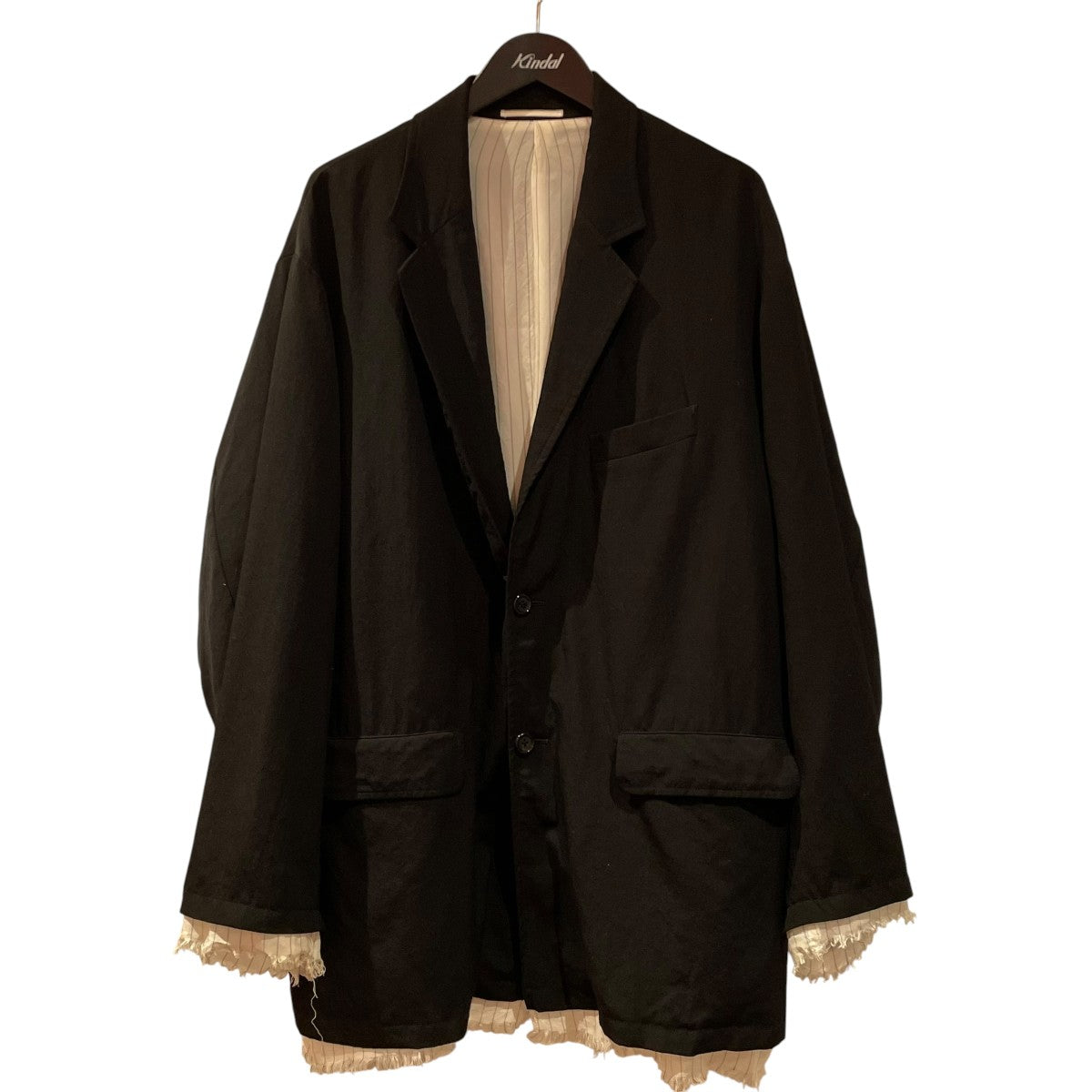 Graphpaper 24SSWool Twill Washer JacketテーラードジャケットGM241-20047 古着・中古-1枚目のアイテム画像