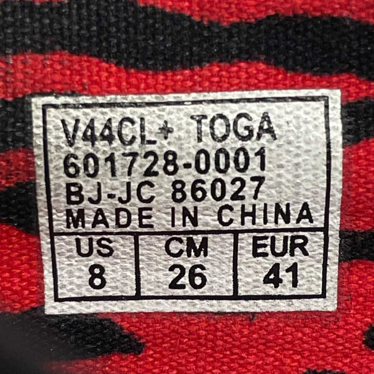 TOGA ARCHIVES×VANS ローカットスニーカー601728-0001 古着・中古-7枚目のアイテム画像