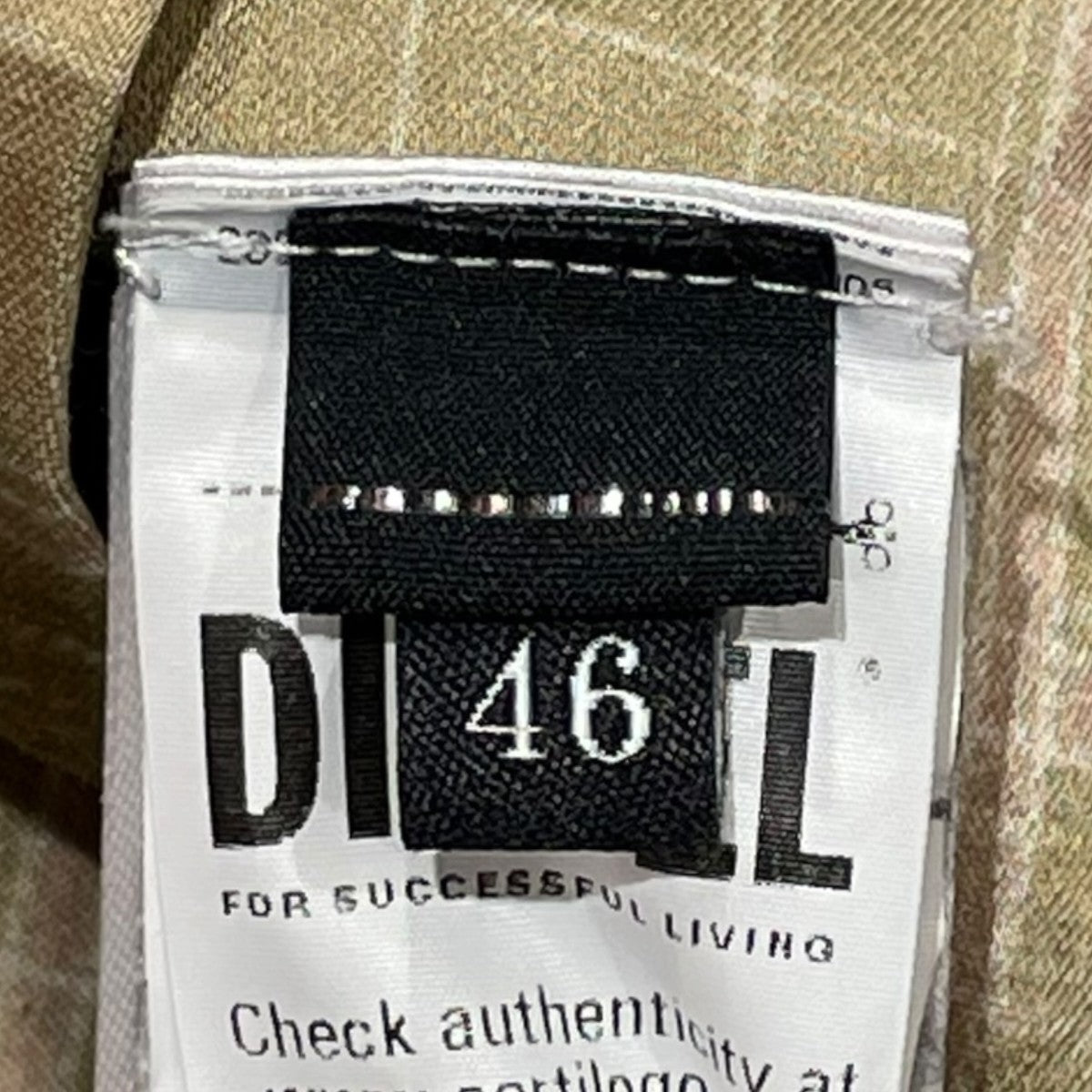 DIESEL J-CONS Grey Beige JacketsジャケットA23540 古着・中古-6枚目のアイテム画像