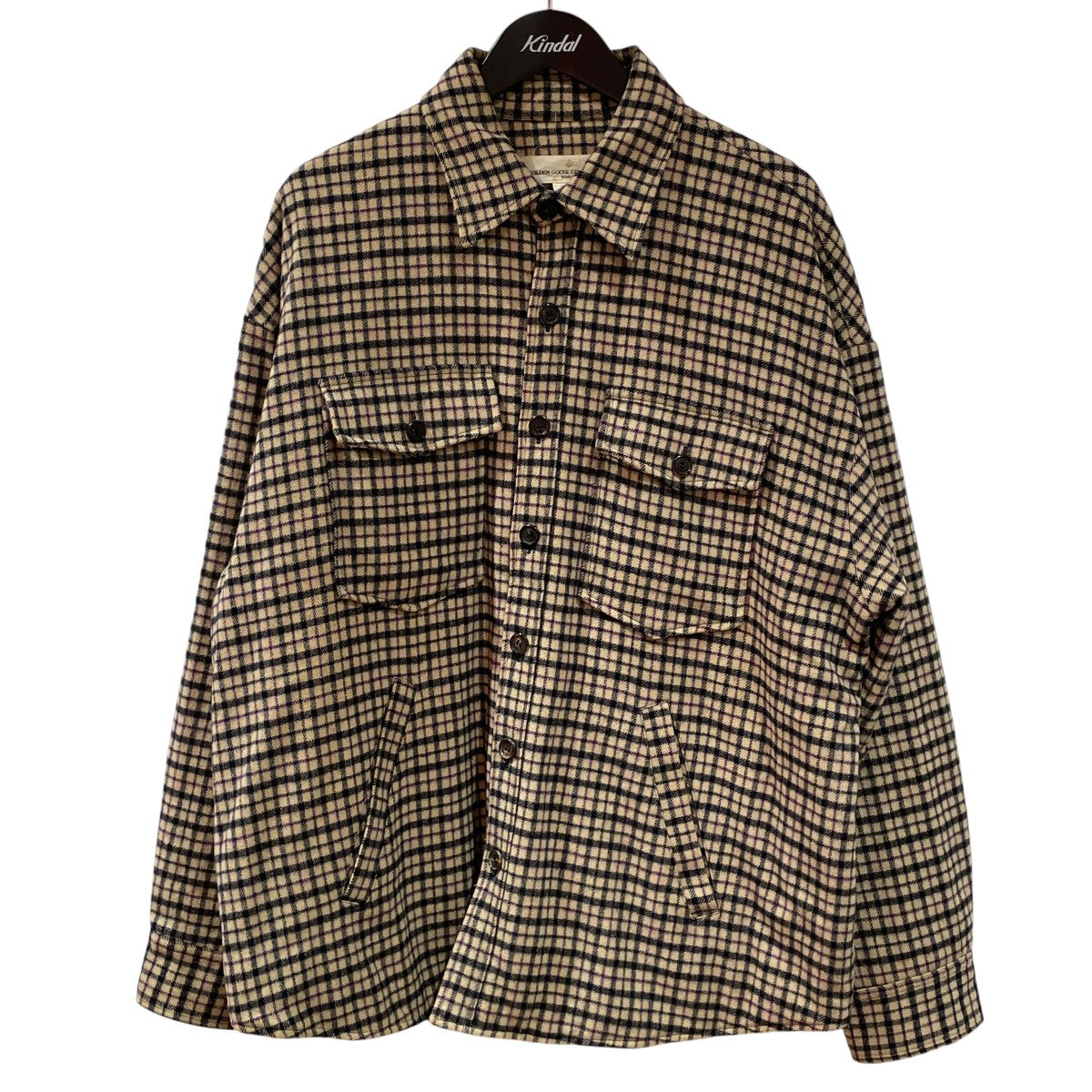 GOLDEN GOOSE シャツジャケット45-09-84-09006 古着・中古-1枚目のアイテム画像