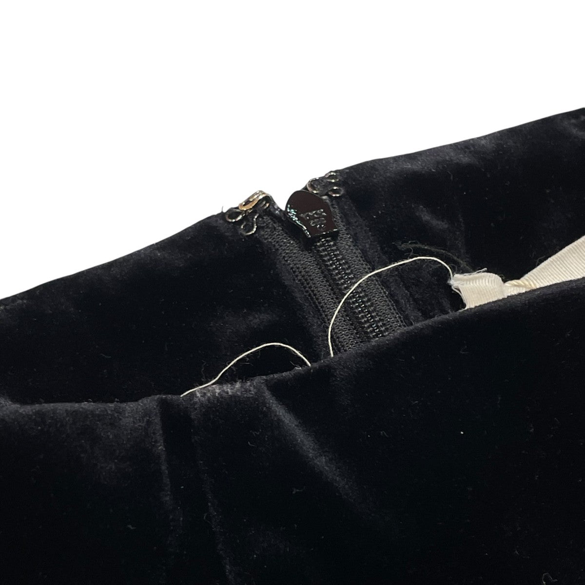 TODAYFUL Pencil Velour Skirtベロアスカート 古着・中古-6枚目のアイテム画像