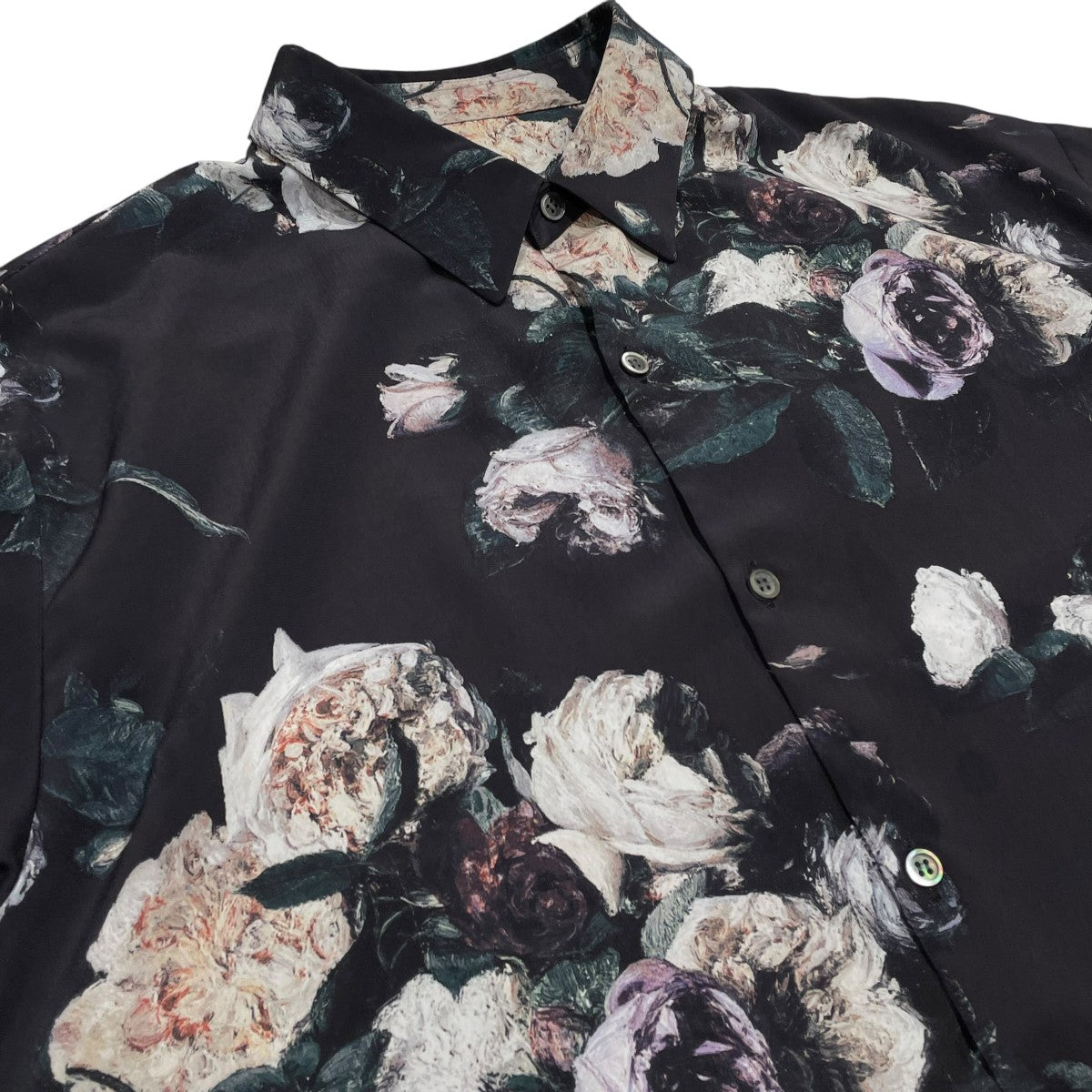LAD MUSICIAN FLOWER BIG SHIRTS総柄長袖シャツ2323-103 古着・中古-3枚目のアイテム画像