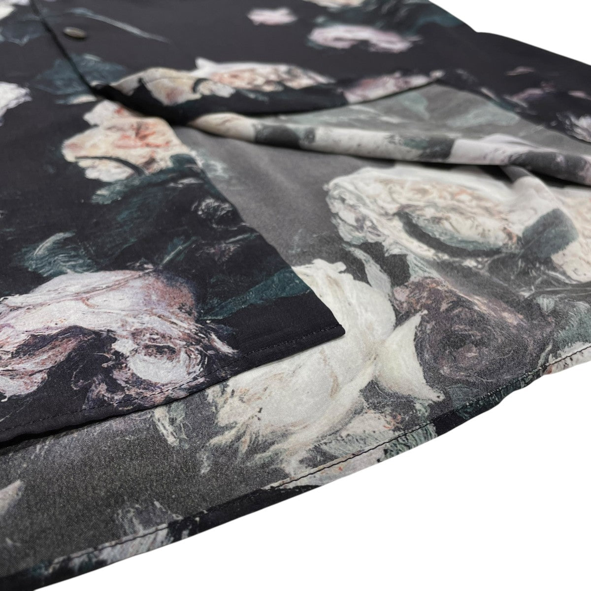 LAD MUSICIAN FLOWER BIG SHIRTS総柄長袖シャツ2323-103 古着・中古-5枚目のアイテム画像