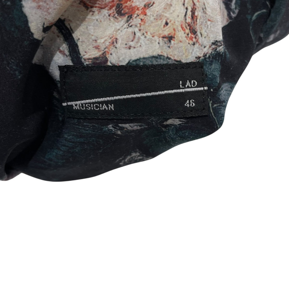 LAD MUSICIAN FLOWER BIG SHIRTS総柄長袖シャツ2323-103 古着・中古-7枚目のアイテム画像