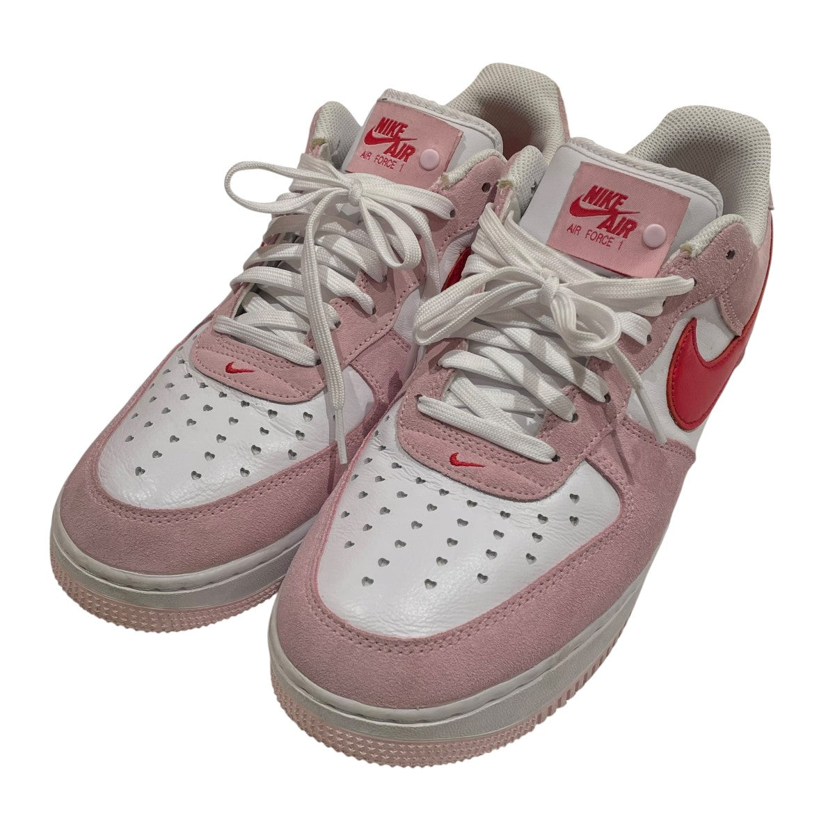 NIKE AIR FORCE 1 ’07 QS TULIP PINKローカットスニーカーdd3384 600 古着・中古-1枚目のアイテム画像