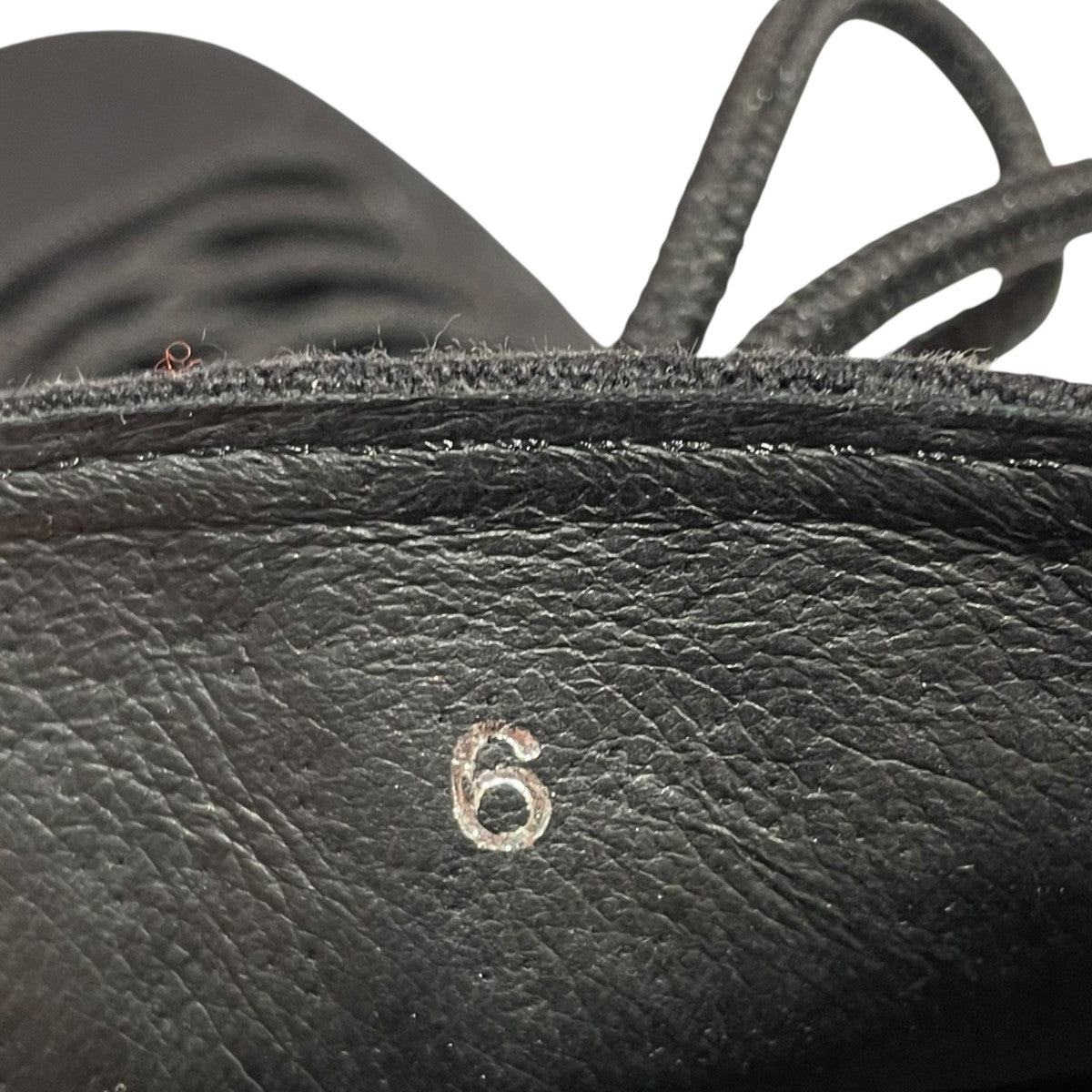 GROUND Y COTTON CANVAS HIGH-TOP SNEAKERSサイドジップブーツ 古着・中古-6枚目のアイテム画像