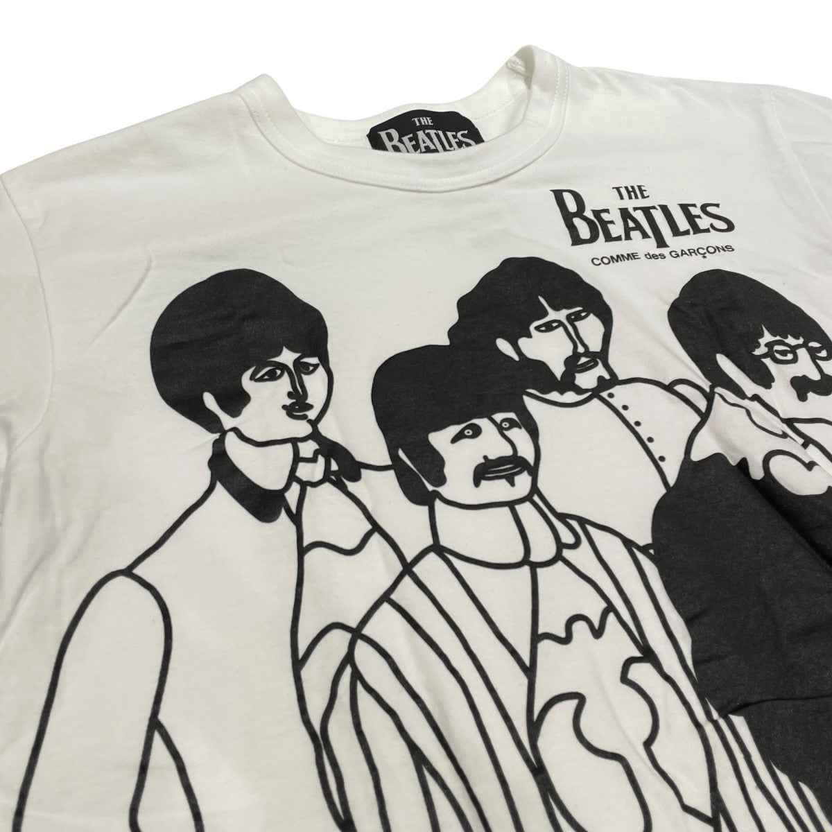 COMME des GARCONS THE BEATLES CDG T-Shirt半袖TシャツVZ-T039 古着・中古-3枚目のアイテム画像