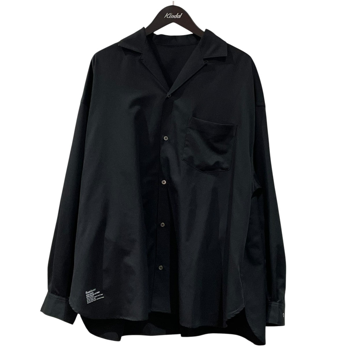 FreshService COOLFIBER OPEN COLLAR L S SHIRT長袖シャツfsc251 50133 古着・中古-1枚目のアイテム画像