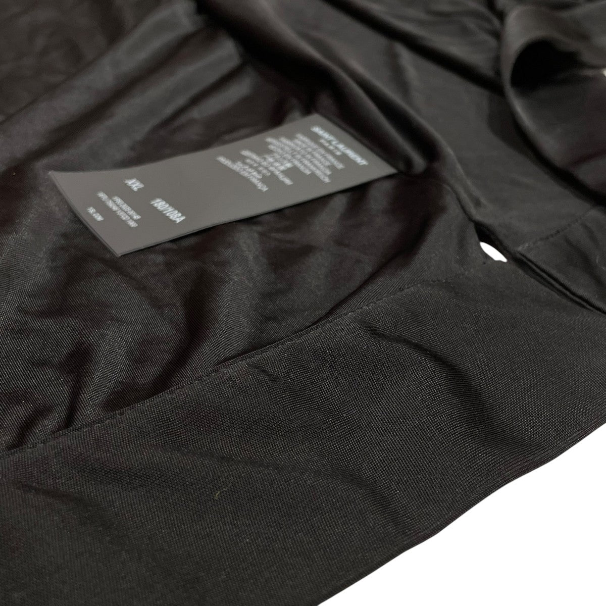 Saint Laurent Paris 23SSWraparound Jersey Topノースリーブブラウス759246 Y37CD 古着・中古-4枚目のアイテム画像