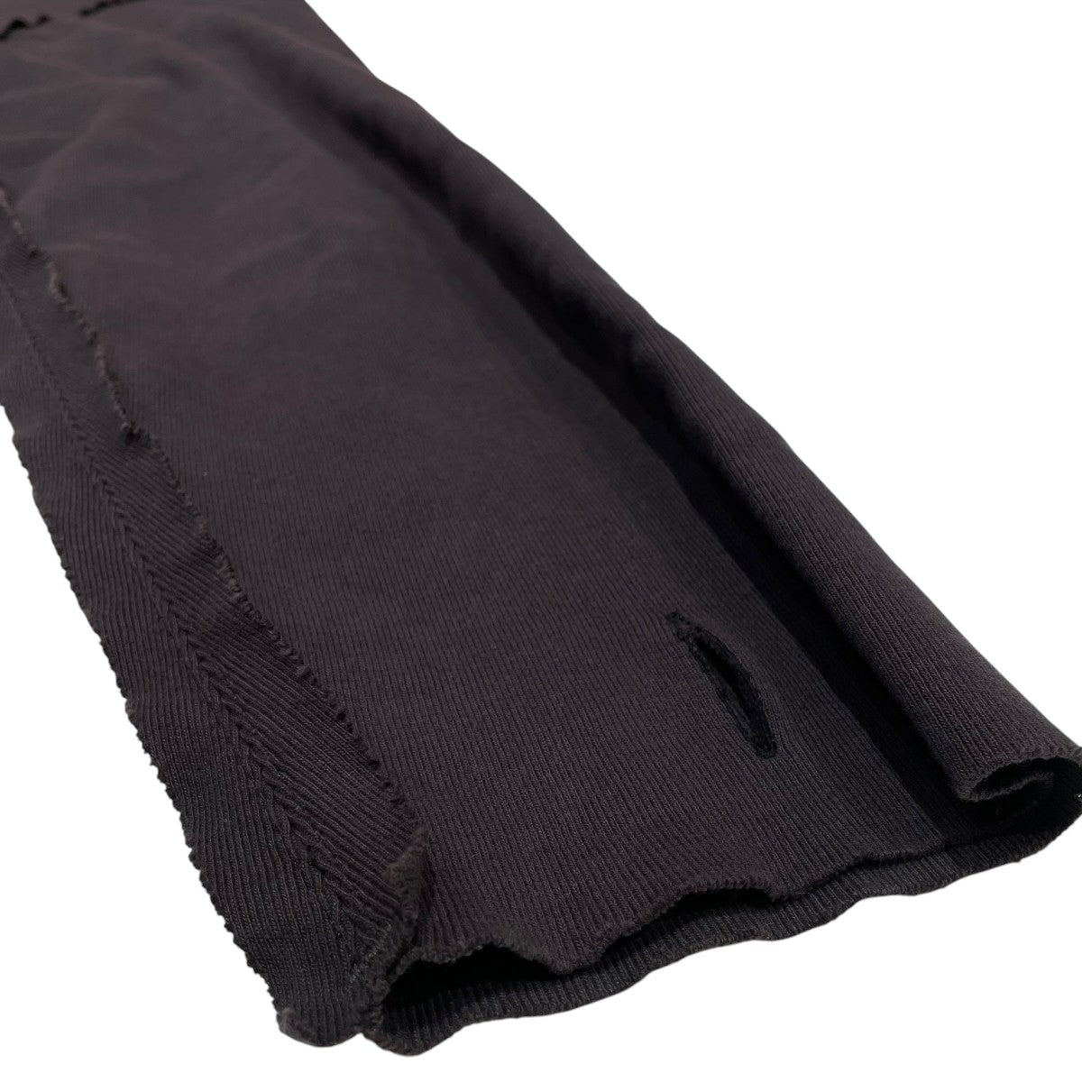 MINUS HIGHNECK COTTON LOGO KNITダメージプルオーバーM-P1-KW1 古着・中古-4枚目のアイテム画像