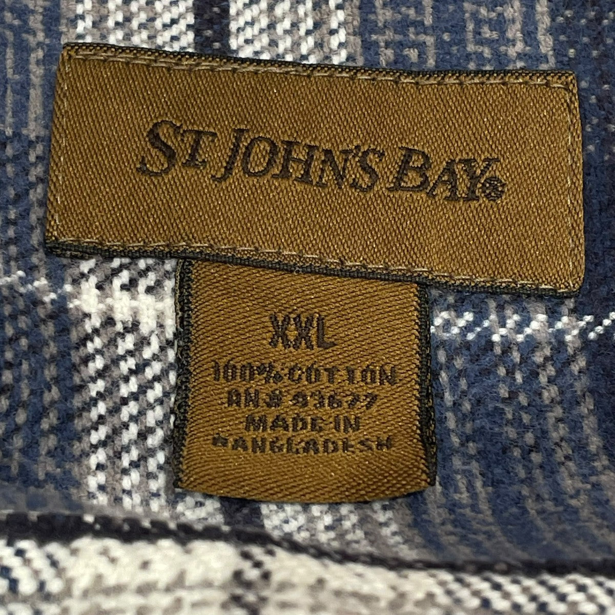 ST JOHN’S BAY ネルシャツ70819 8 古着・中古-6枚目のアイテム画像