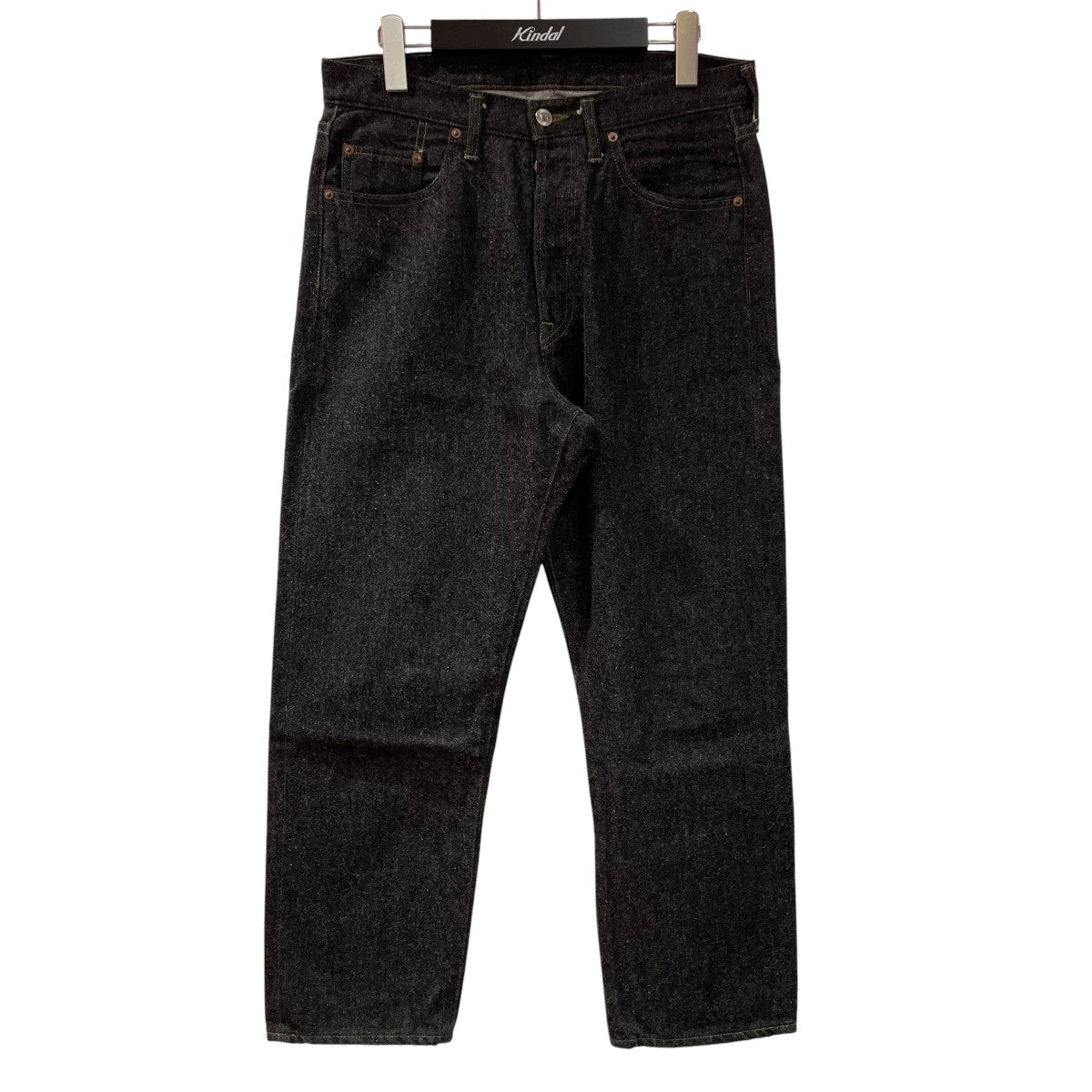 Black Washed Denim PantsデニムパンツAP-4007