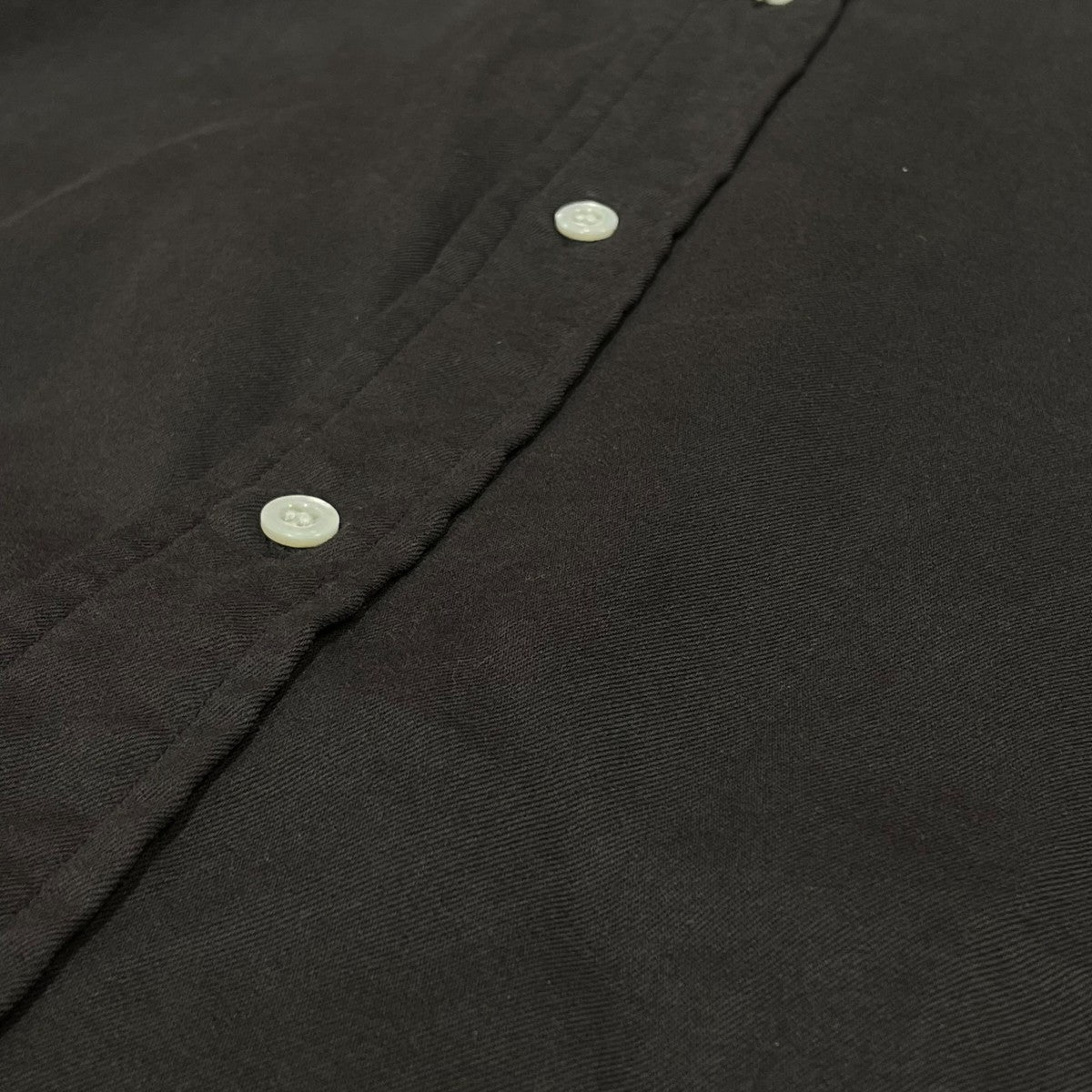 Double Weave Twill Regular Collar Shirt長袖シャツ25SAP-02-10H
