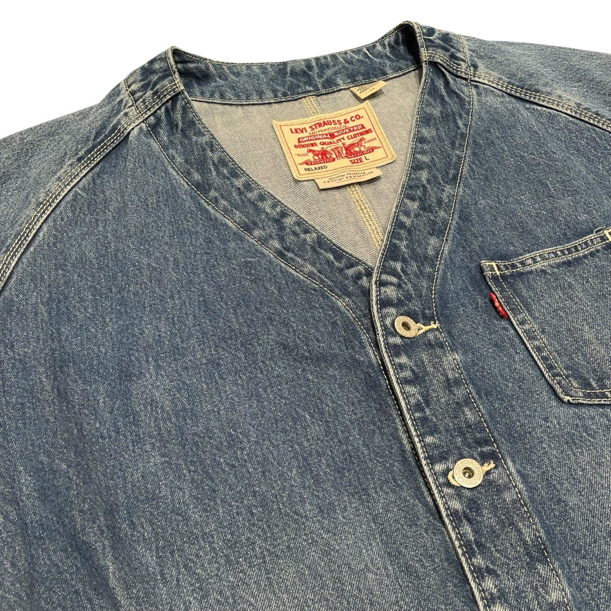 LEVI’S PReMIUM UNION ENGINEERデニムジャケットPC9-A7139-0000 古着・中古-3枚目のアイテム画像