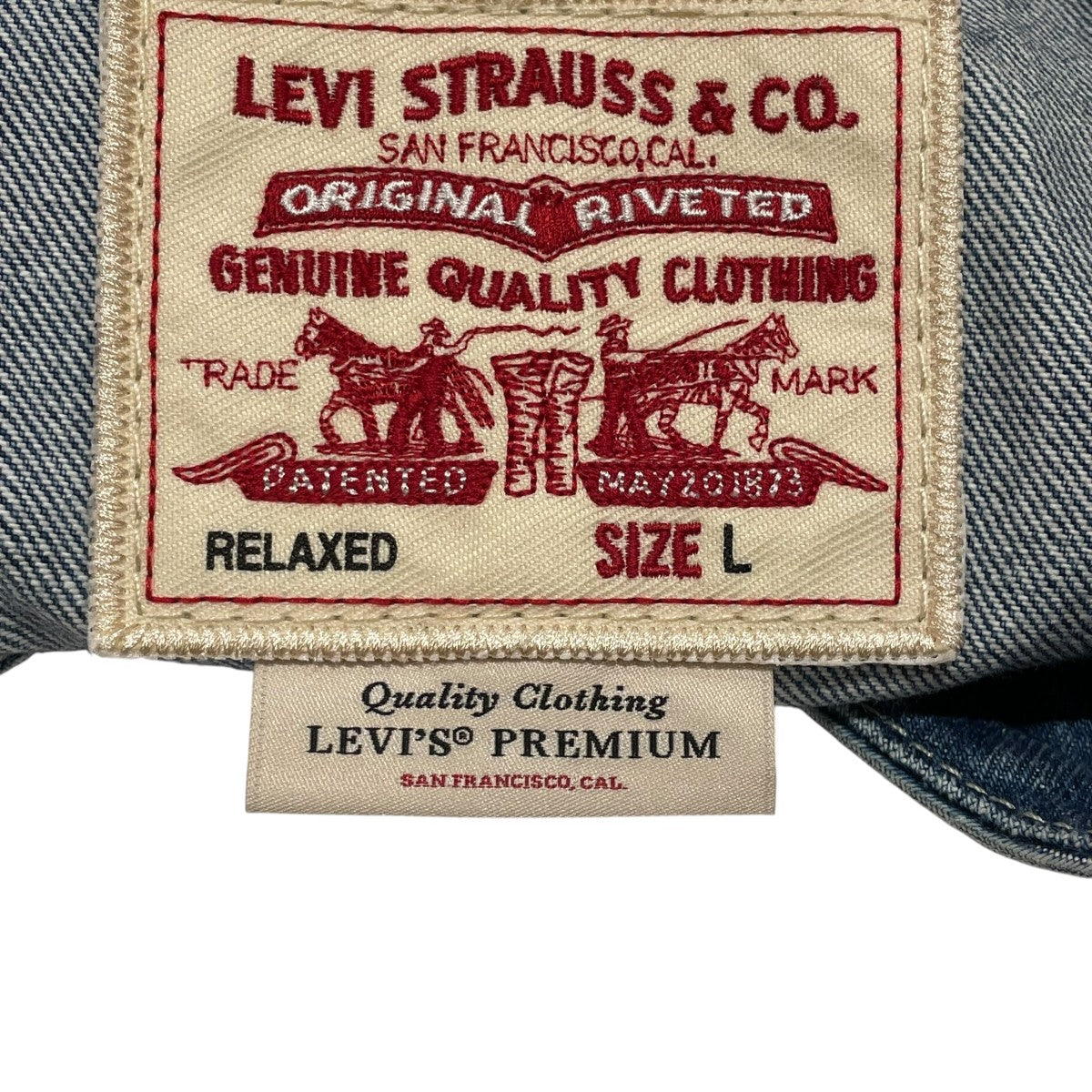 LEVI’S PReMIUM UNION ENGINEERデニムジャケットPC9-A7139-0000 古着・中古-6枚目のアイテム画像