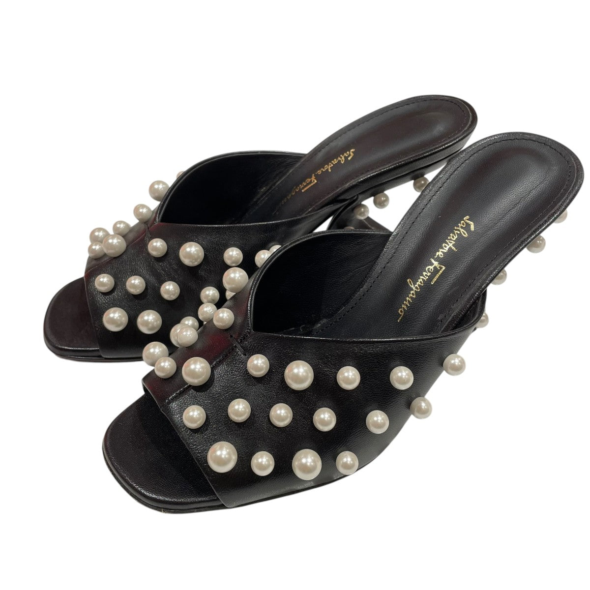 Salvatore Ferragamo ヒールパンプス 古着・中古-1枚目のアイテム画像