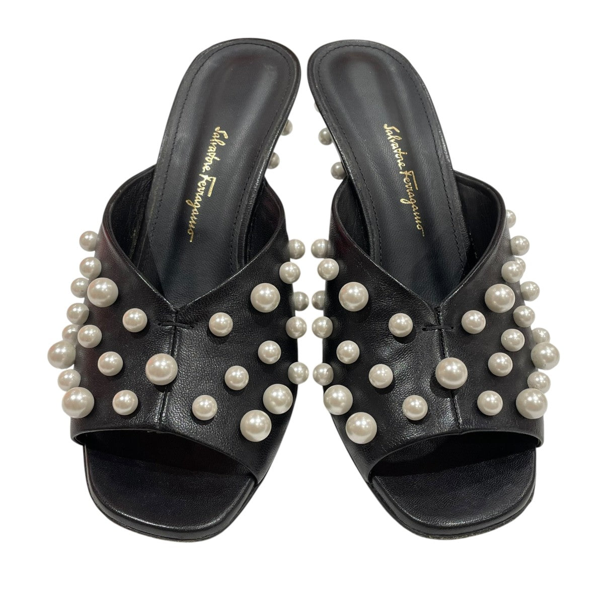 Salvatore Ferragamo ヒールパンプス 古着・中古-2枚目のアイテム画像
