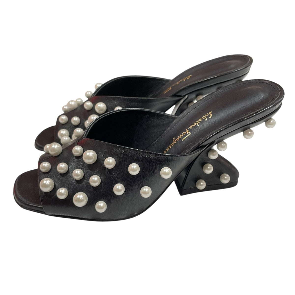 Salvatore Ferragamo ヒールパンプス 古着・中古-3枚目のアイテム画像