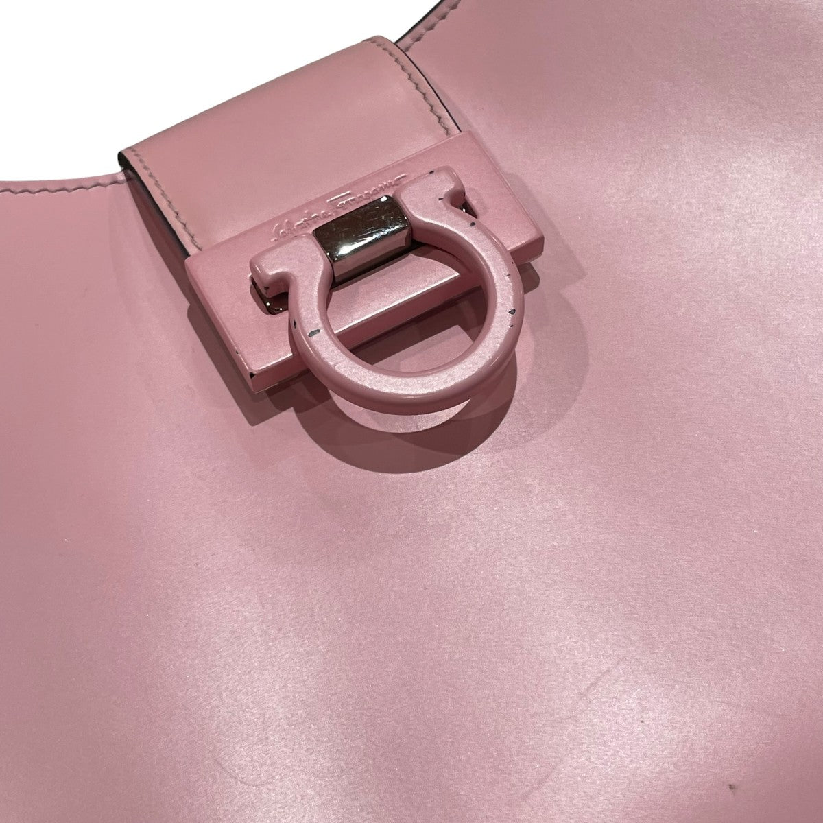 Salvatore Ferragamo ハンドバッグ 古着・中古-8枚目のアイテム画像