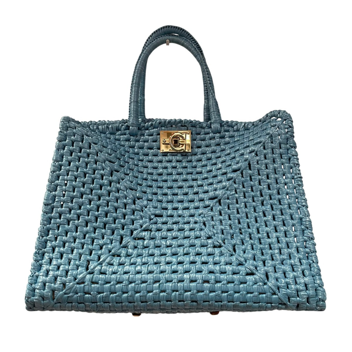 Salvatore Ferragamo 籠バッグ 古着・中古-1枚目のアイテム画像