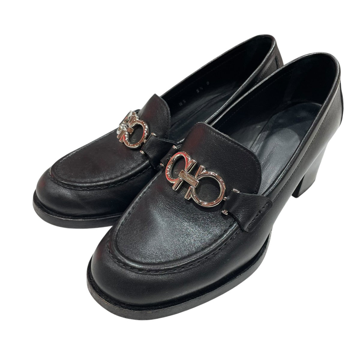 Salvatore Ferragamo レザーシューズ 古着・中古-1枚目のアイテム画像