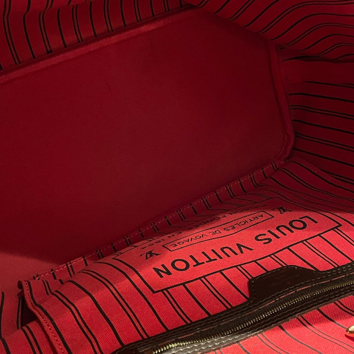 LOUIS VUITTON ネヴァーフル MMトートバッグN51105 古着・中古-5枚目のアイテム画像
