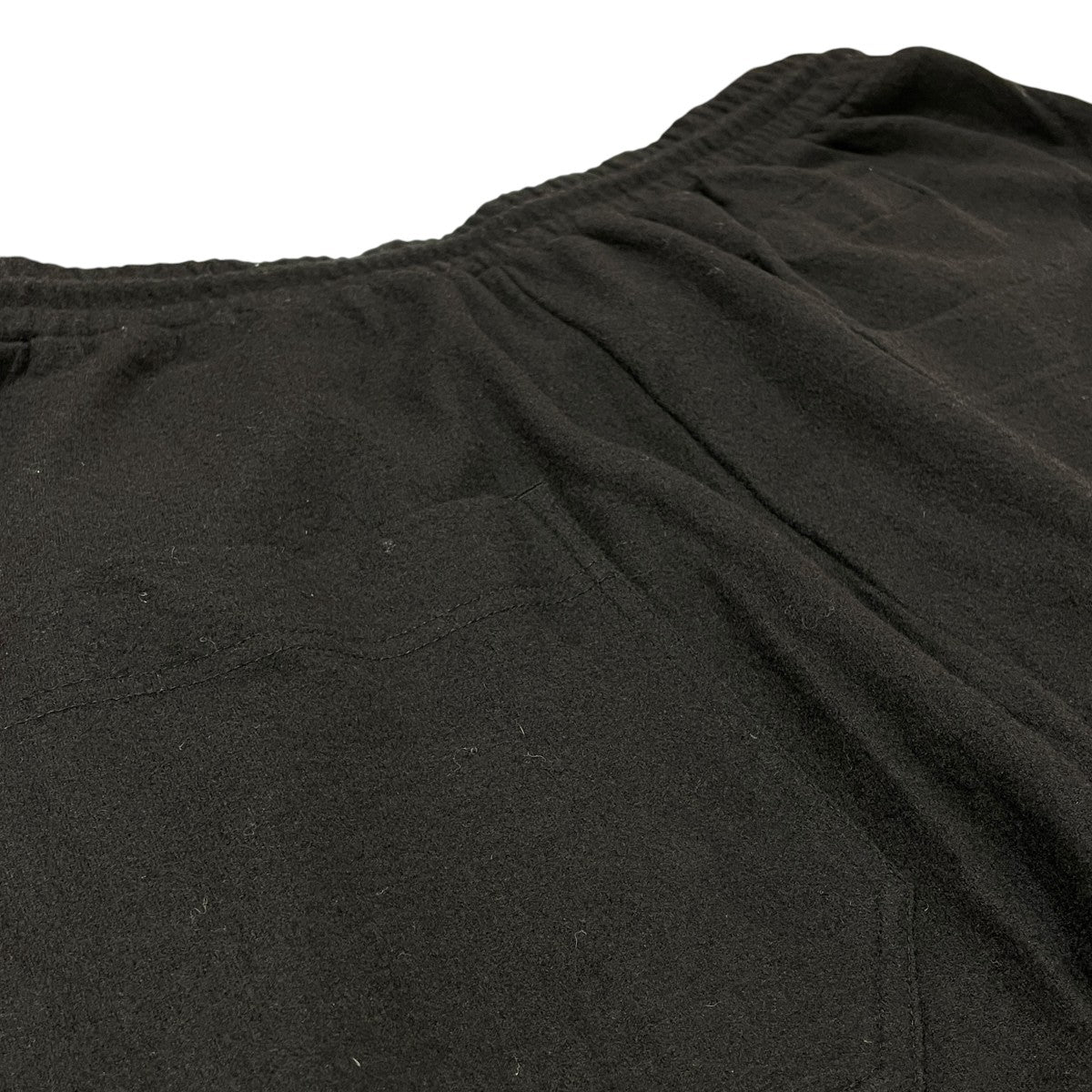 WOOL JERSEY STRAIGHT PANTSウールパンツANC-PT34-B