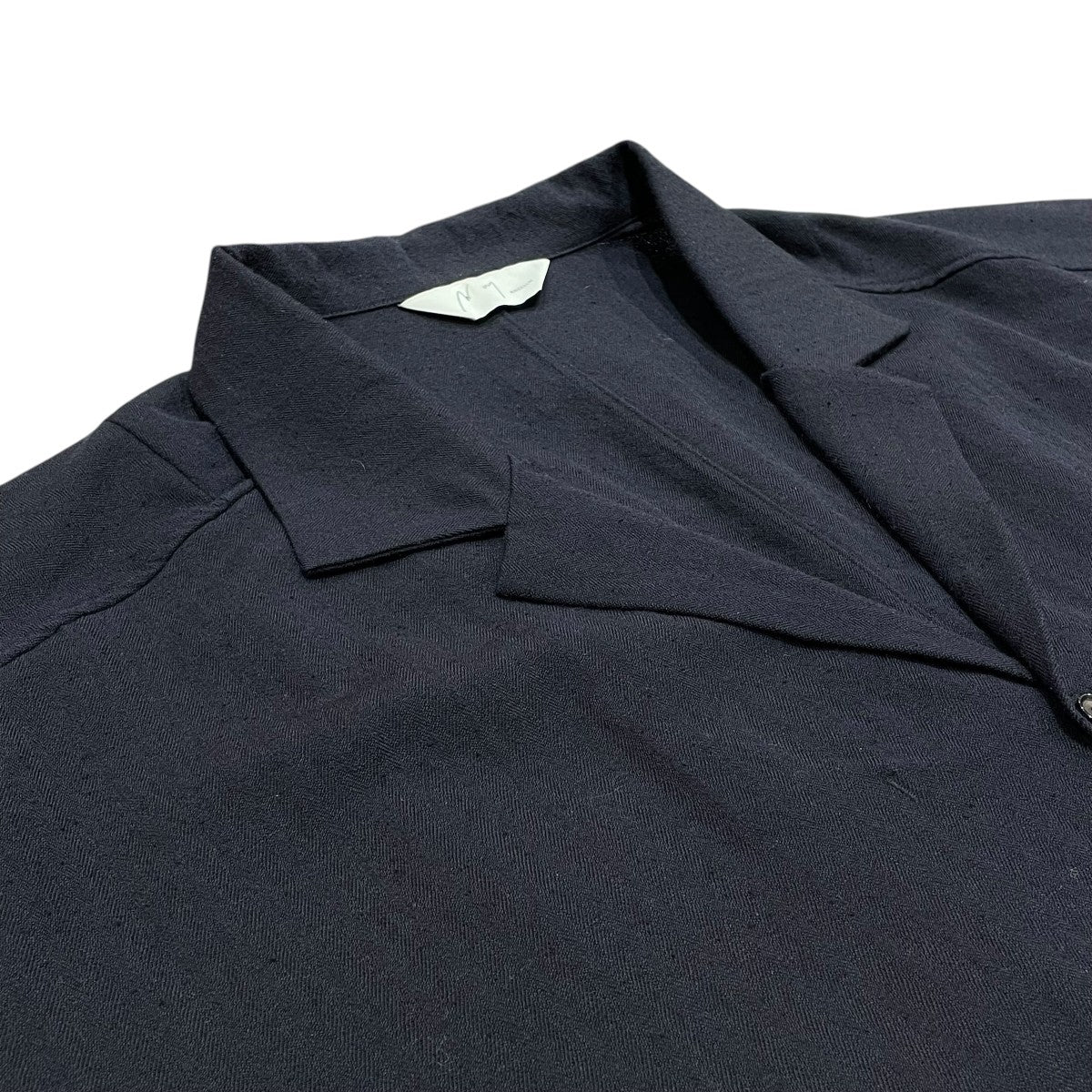 ANCELLM(アンセルム) WASH WOOL TAILORED SHIRT長袖シャツANC-SH73-A