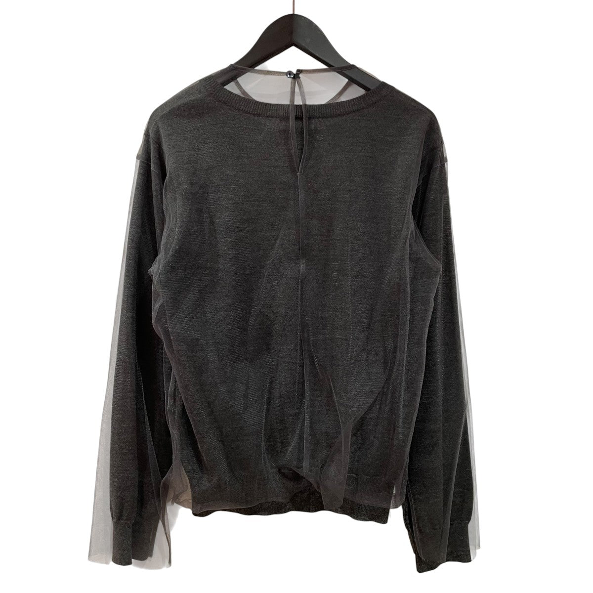 Chika Kisada 別注Tulle Combination Knit POニットCK-24305 古着・中古-2枚目のアイテム画像