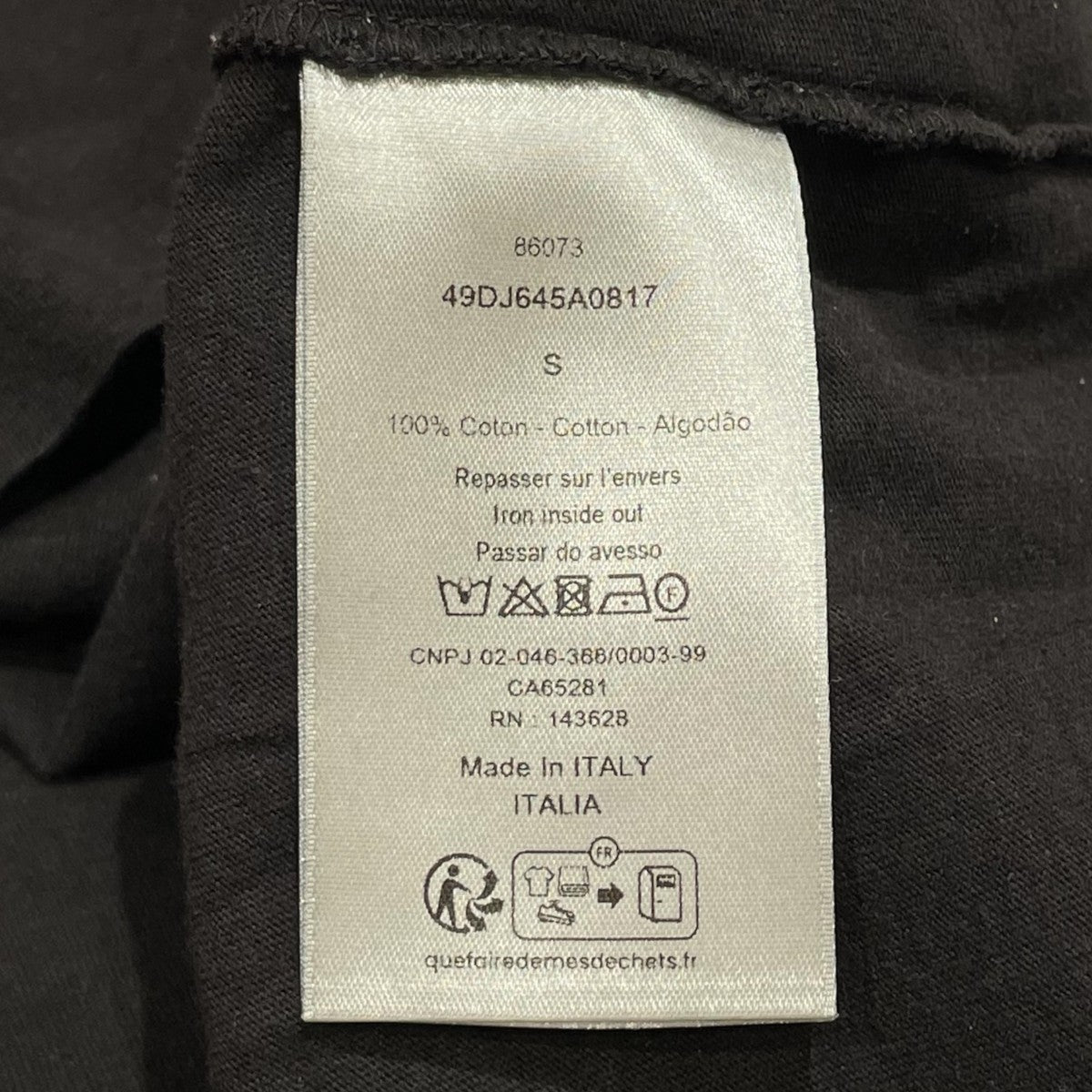DIOR 長袖カットソー49dj645a0817 古着・中古-7枚目のアイテム画像
