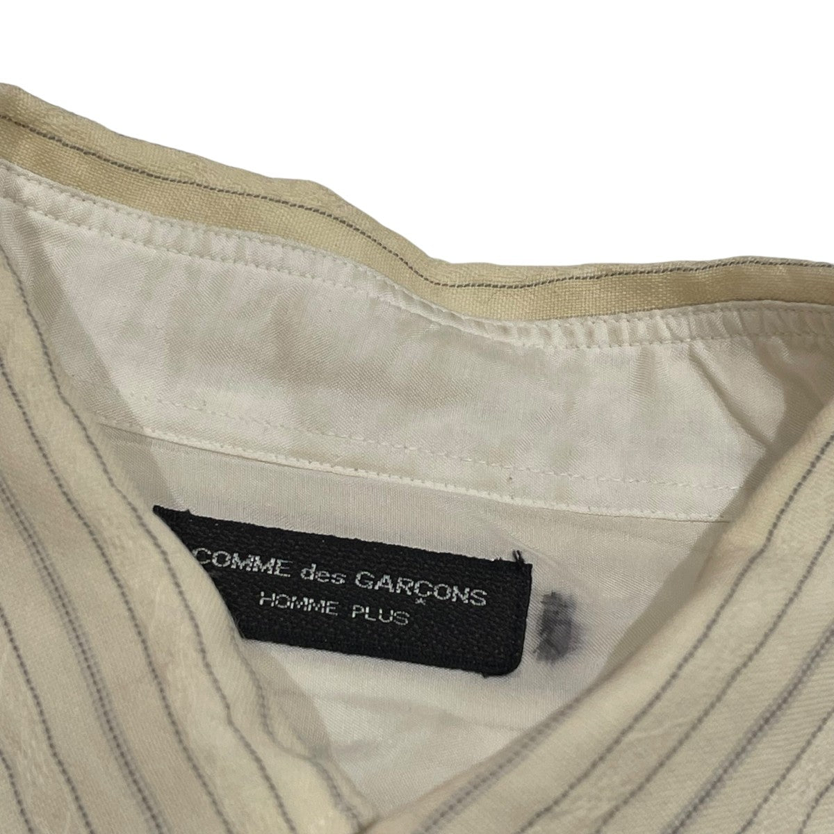 COMME des GARCONS HOMME PLUS AD1988長袖シャツ 古着・中古-8枚目のアイテム画像