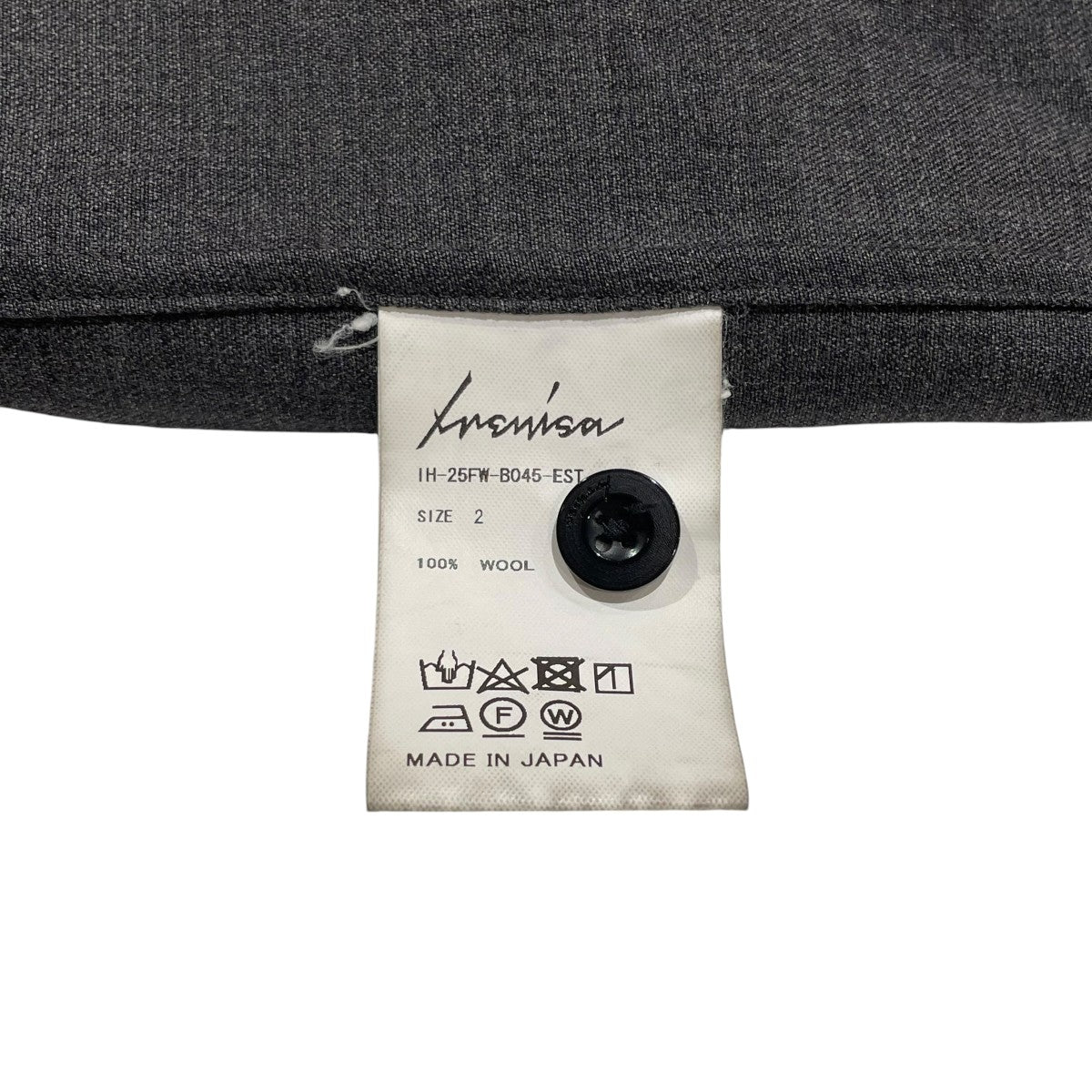 IRENISA the tokyo別注 REGULAR COLLAR RELAX FIT SHIRT長袖シャツih 25fw b045 est 古着・中古-6枚目のアイテム画像