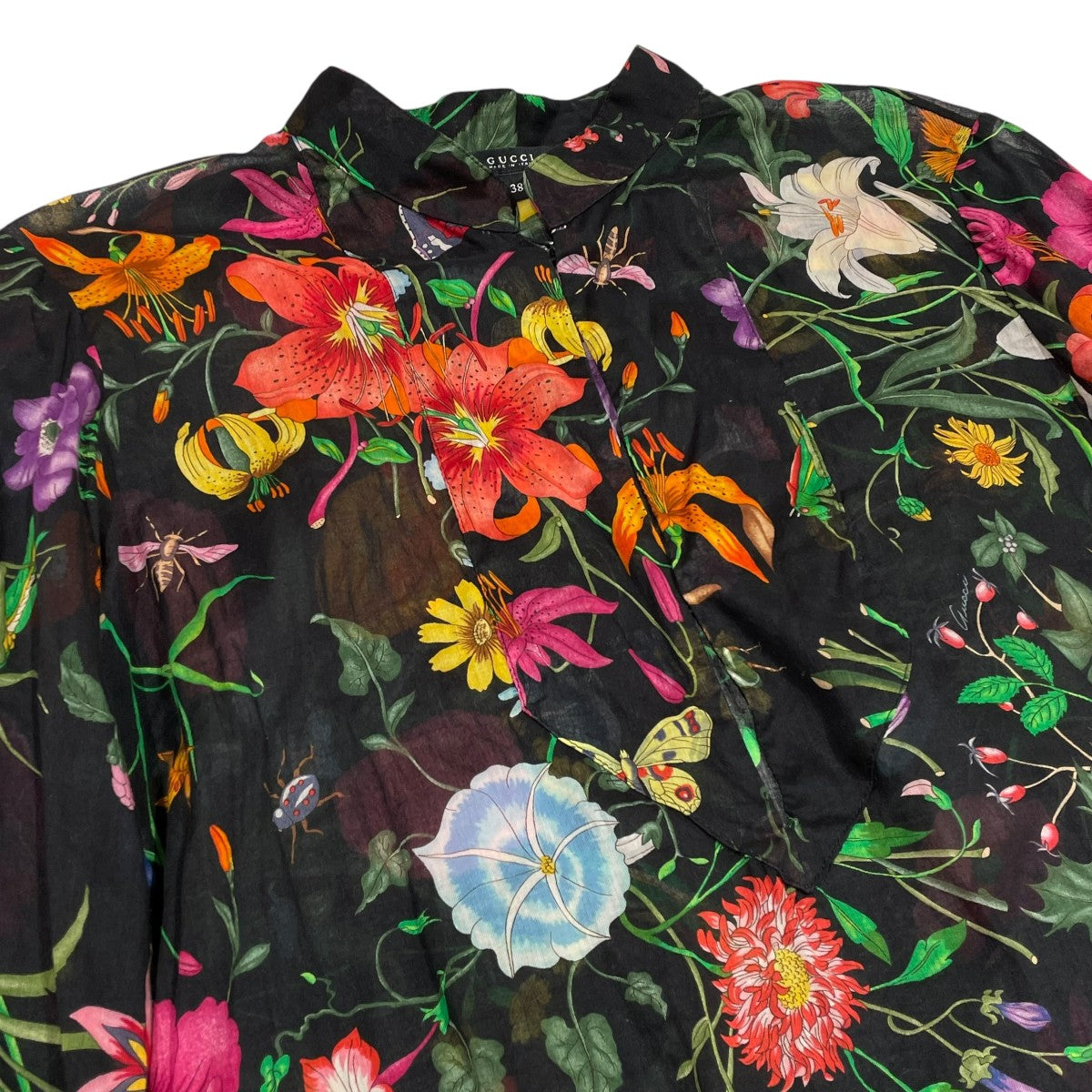 GUCCI 長袖ブラウス152717 古着・中古-3枚目のアイテム画像