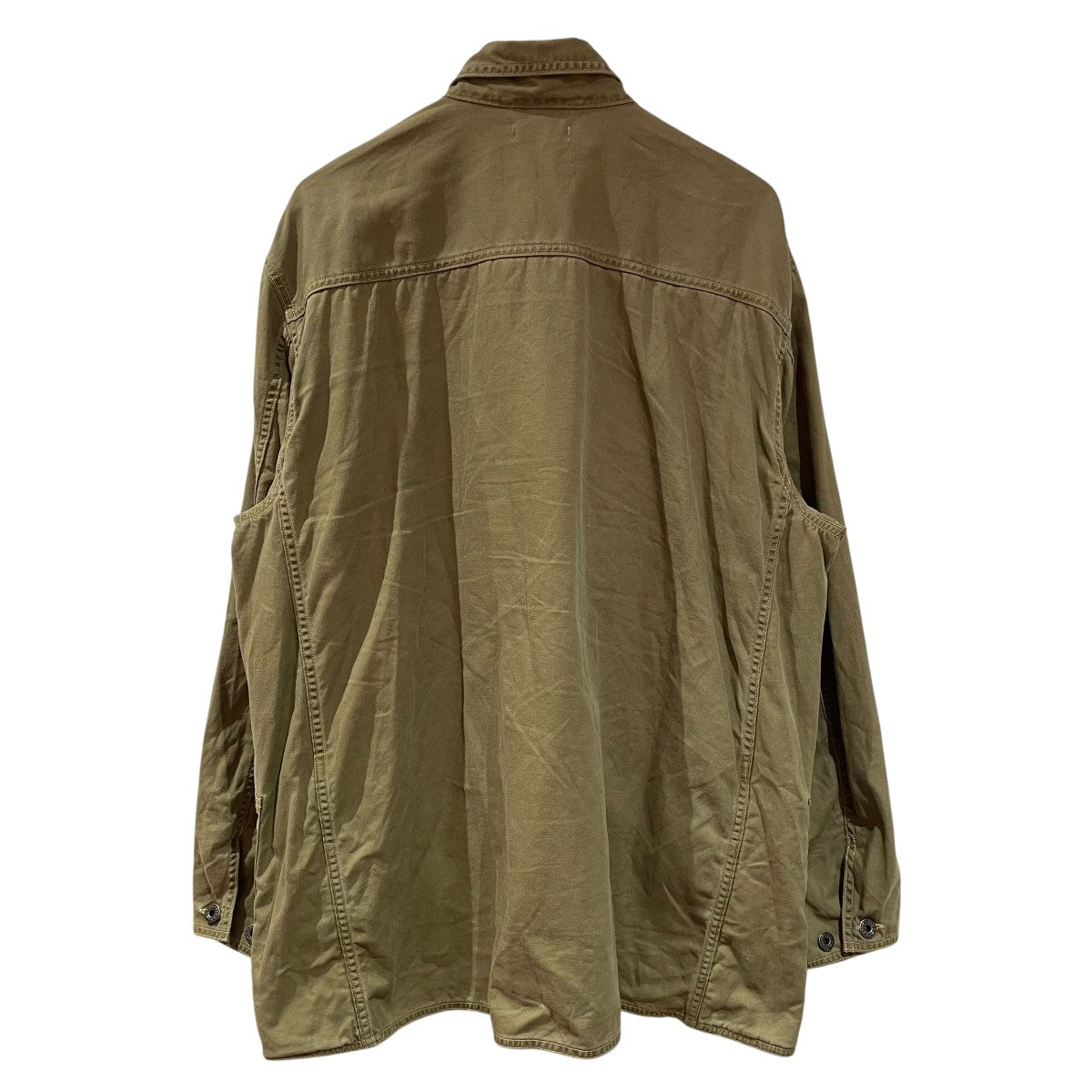 ETRO エトロ ストール  カーキ 【古着】【中古】【送料無料】 中古・古着通販】ETRO (エトロ) 大判シルクストール ブラウン サイズ