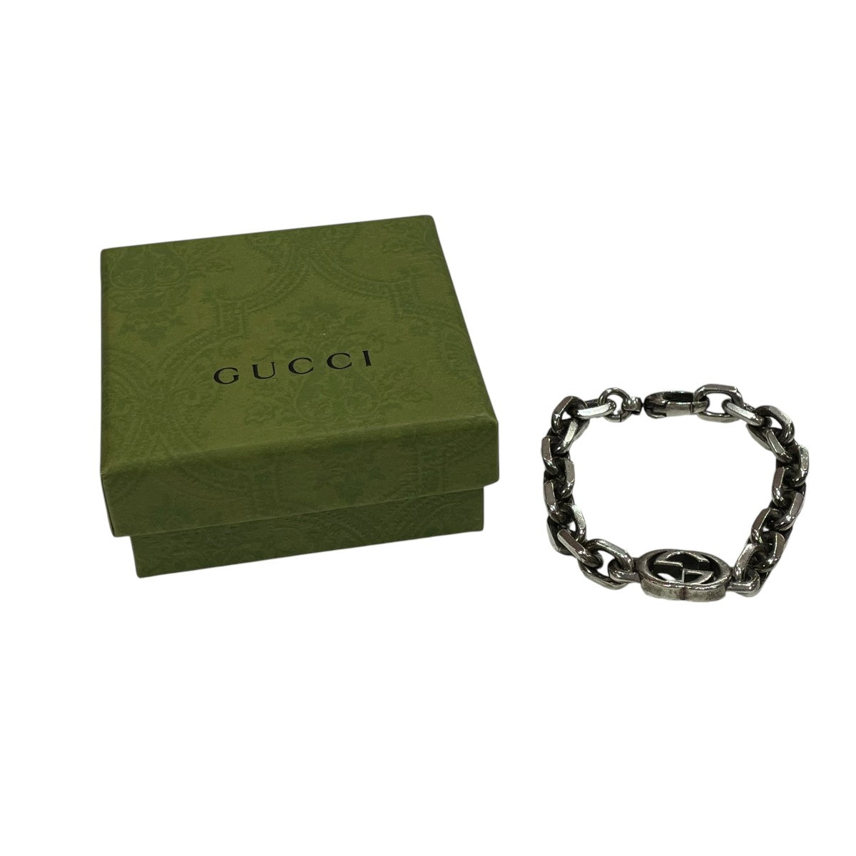 GUCCI インターロッキングG リーフ ネックレスブレスレット0309J8055 古着・中古-7枚目のアイテム画像
