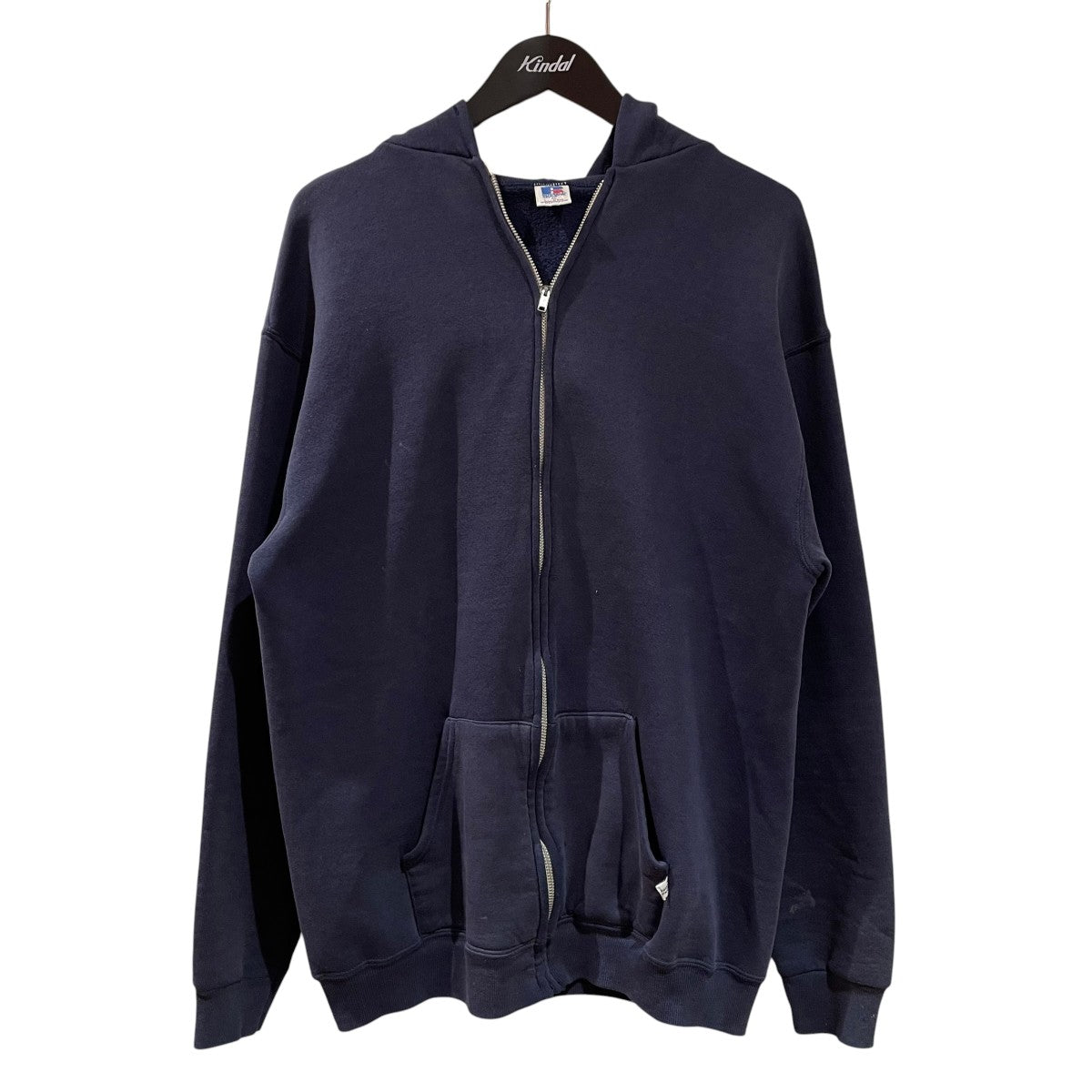 RUSSELL ATHLETIC 80s USA製ジップパーカー 古着・中古-1枚目のアイテム画像