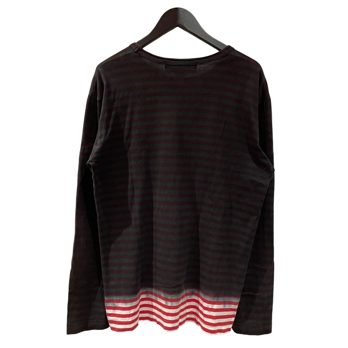 BLACK COMME des GARCONS ロングスリーブカットソー1D T215 古着・中古-2枚目のアイテム画像