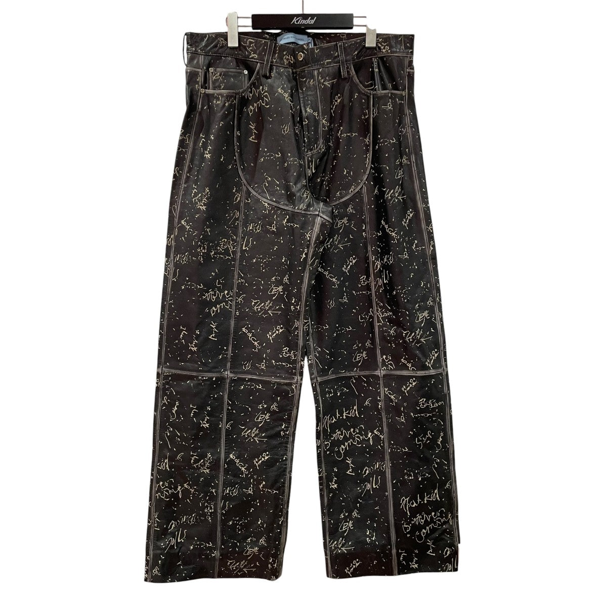 ACHILLES ION GABRIEL LOVEBUM LEATHER PANTSレザーパンツTR0001-AW24-002 古着・中古-1枚目のアイテム画像