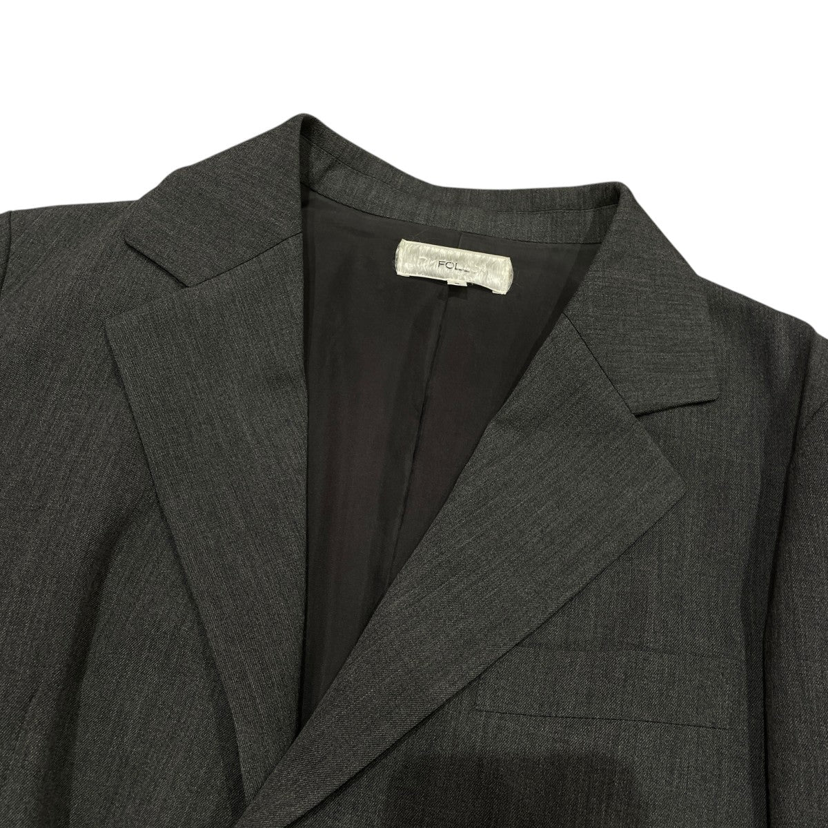wool gaba hand sewing jacketテーラードジャケット