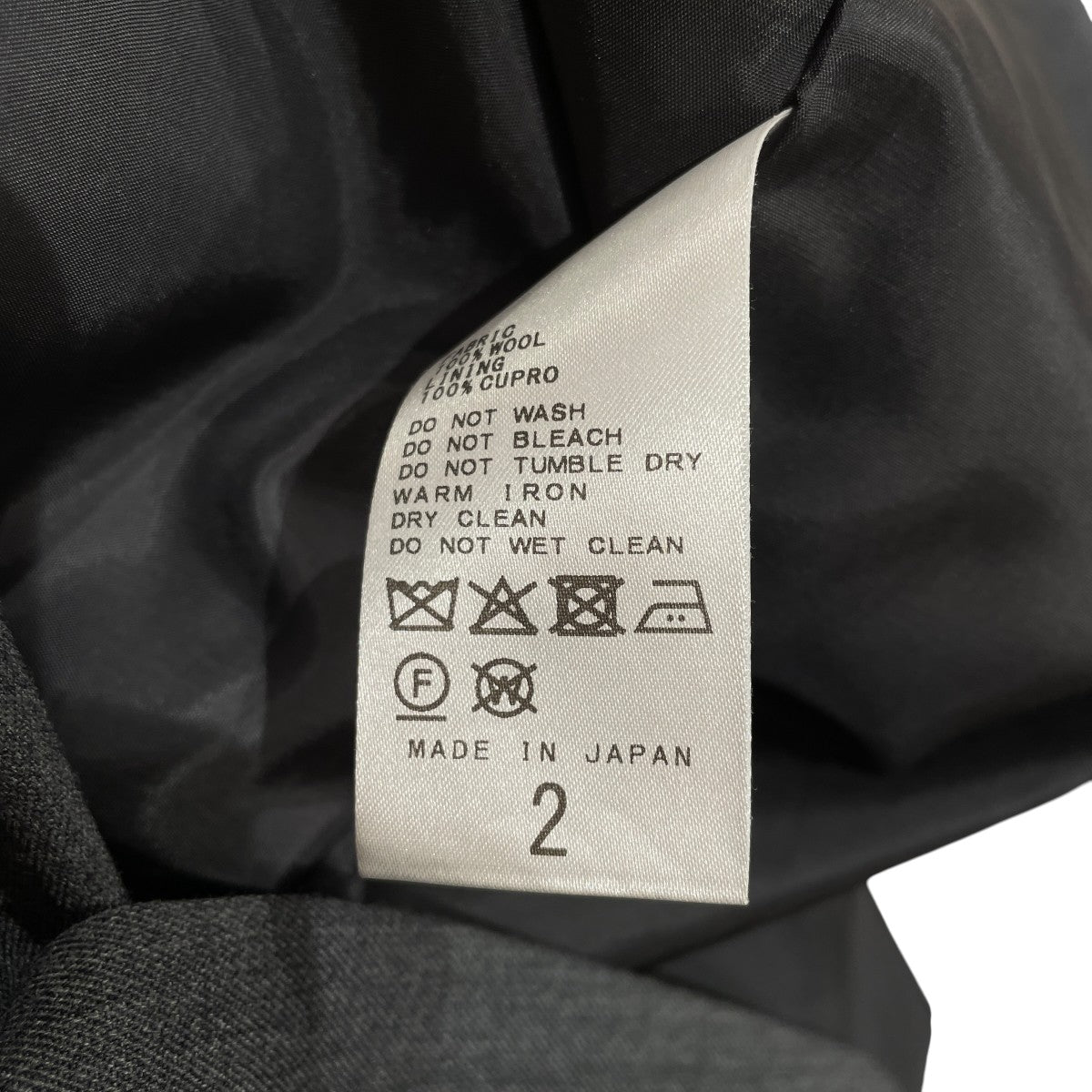wool gaba hand sewing jacketテーラードジャケット