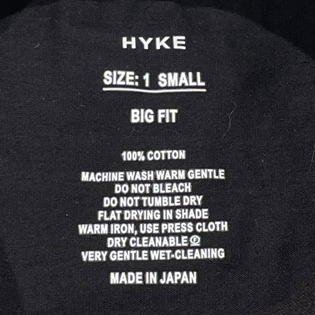 HYKE 長袖カットソー242-12399 012 古着・中古-6枚目のアイテム画像